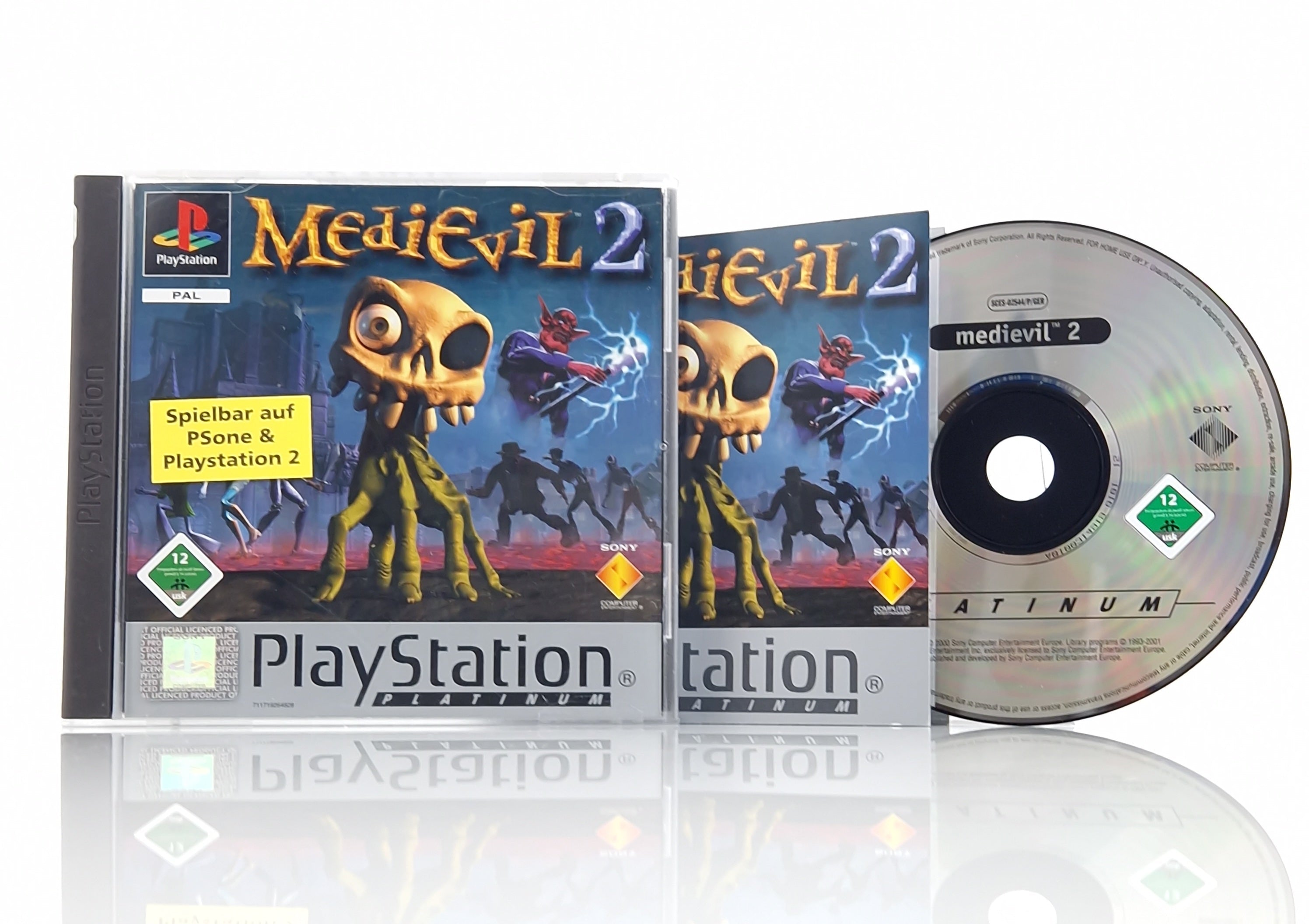 Playstation 1 Spiel – Medievil 2 Platinum OVP PAL