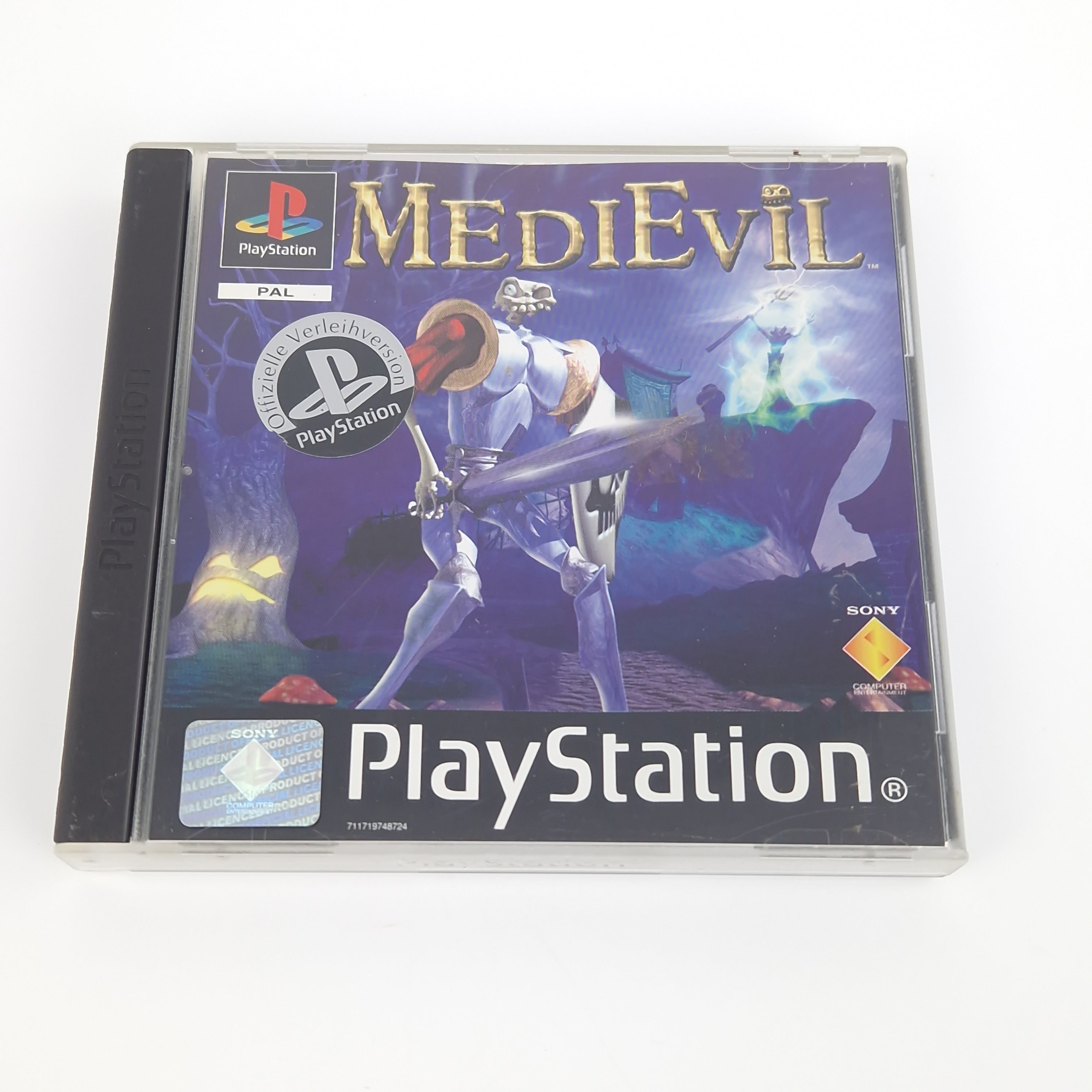 Playstation 1 Spiel – Medievil Winter Releases 98 PAL OVP