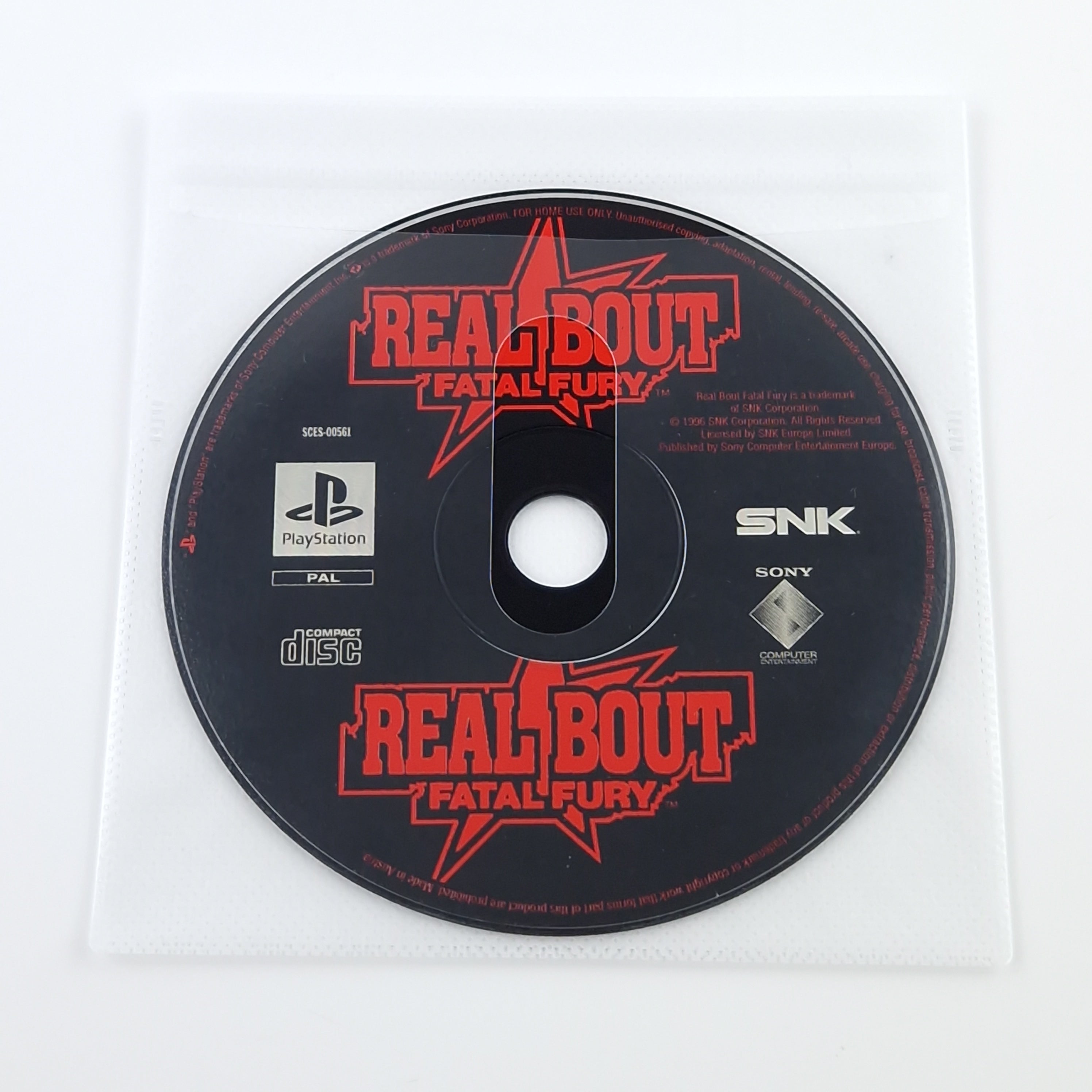PlayStation 1 Spiel – Real Bout Fatal Fury (PS1 PAL lose)
