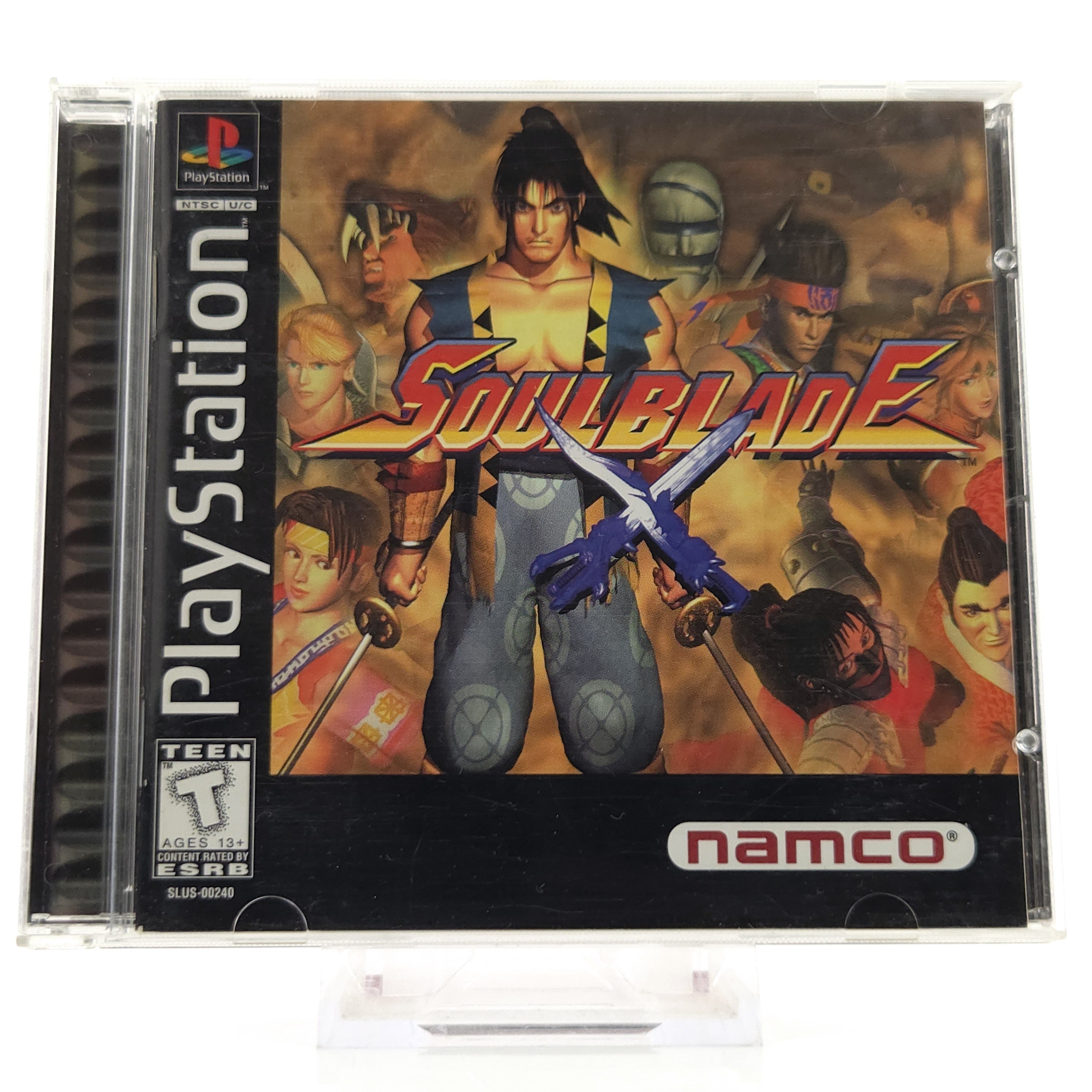 Playstation 1 Spiel – Soulsblade nahezu neuwertig OVP