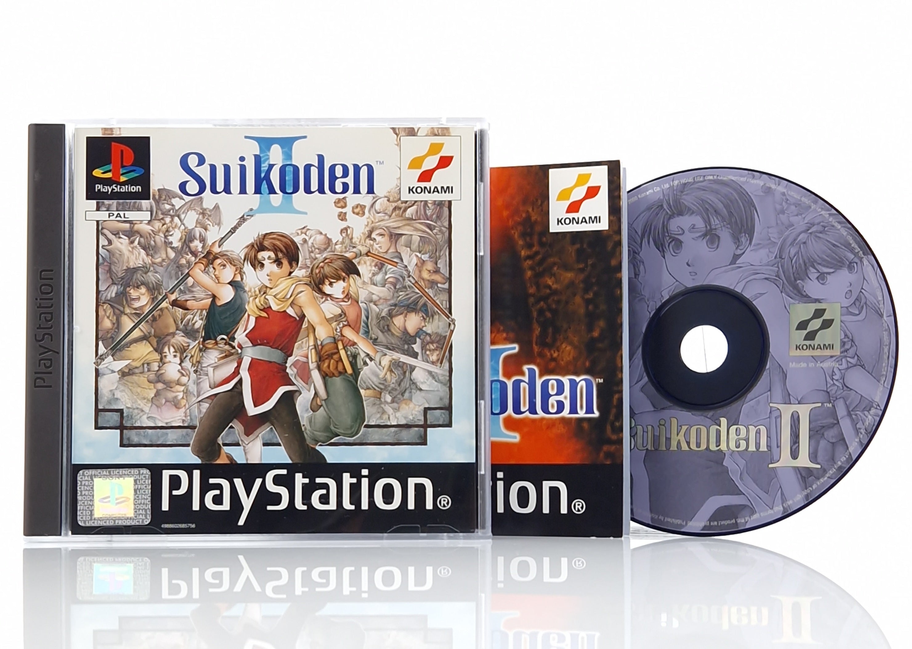 Playstation 1 Spiel – Suikoden II OVP CIB PS1