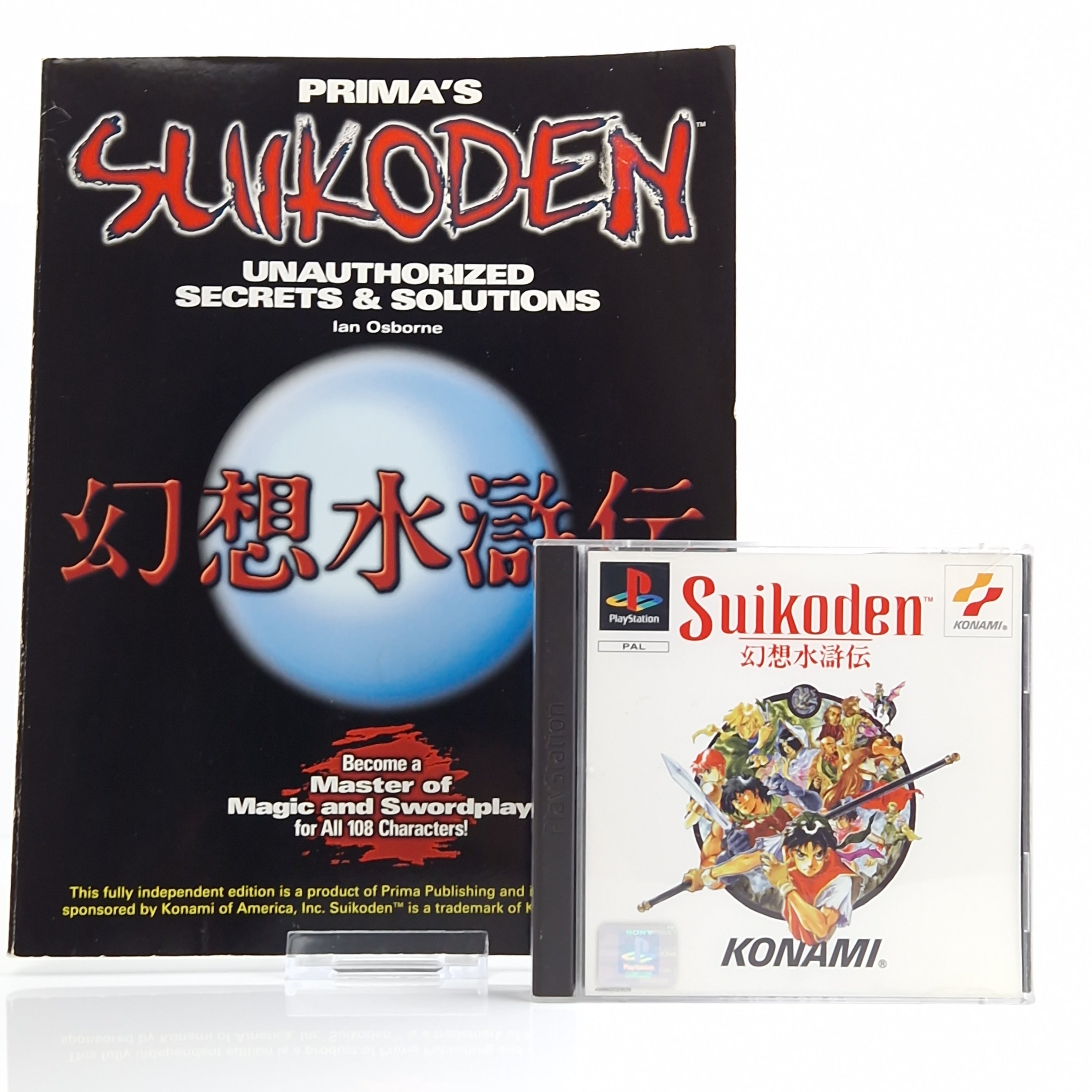 Playstation 1 Spiel – Suikoden Primas Secrets Guide OVP