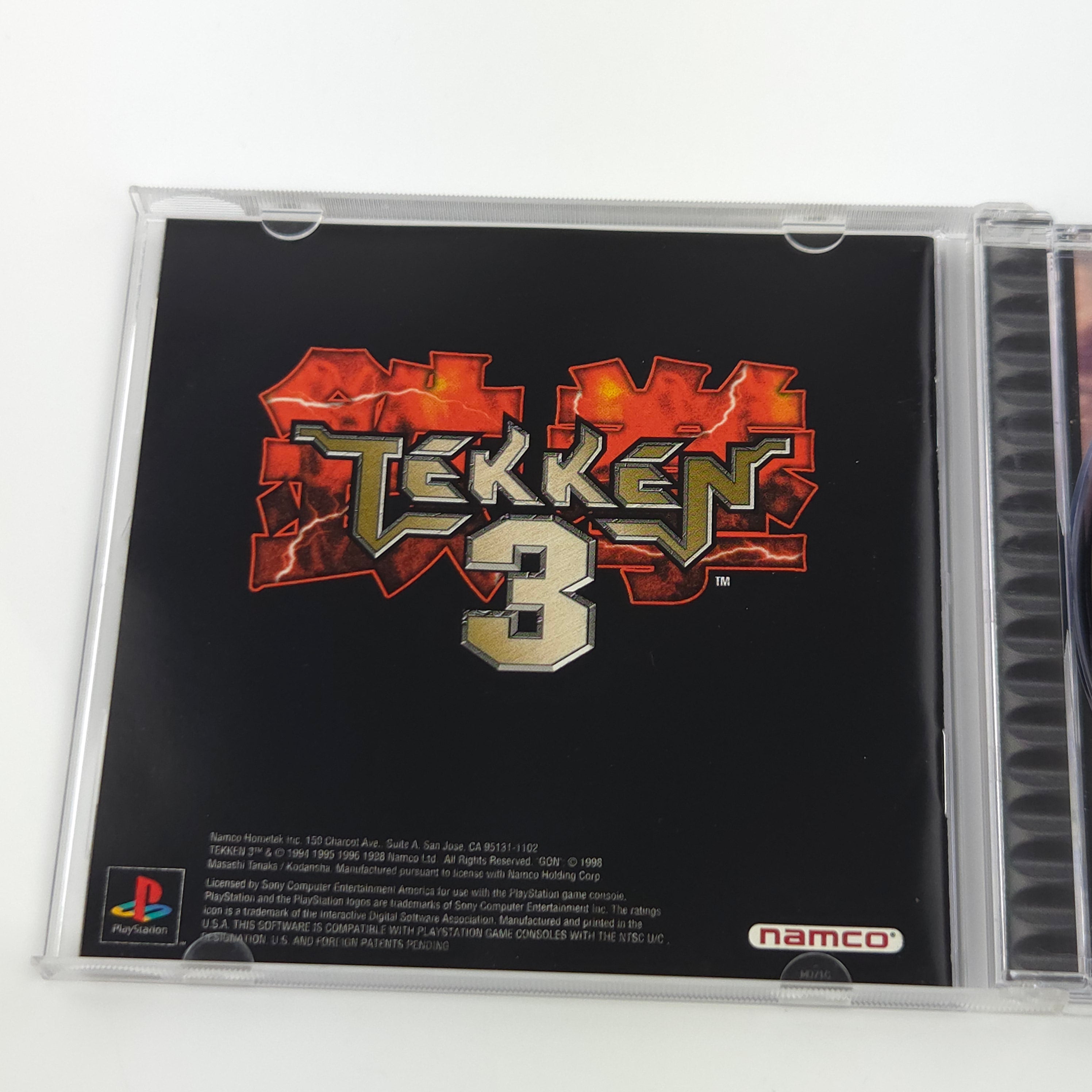 Playstation 1 Spiel – Tekken 3 nahezu neuwertig (OVP)