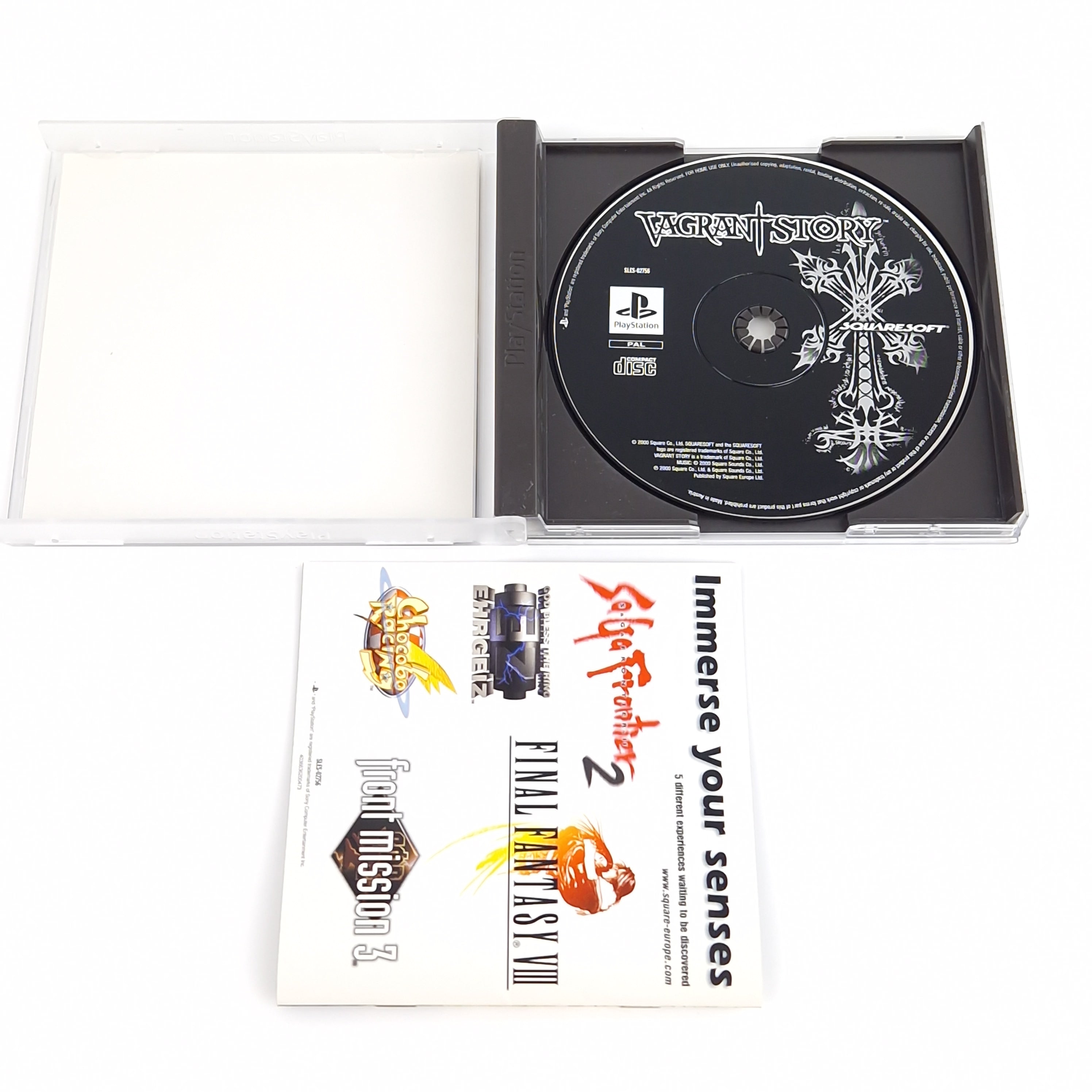 Playstation 1 Spiel – Vagrant Story (PS1 OVP PAL)