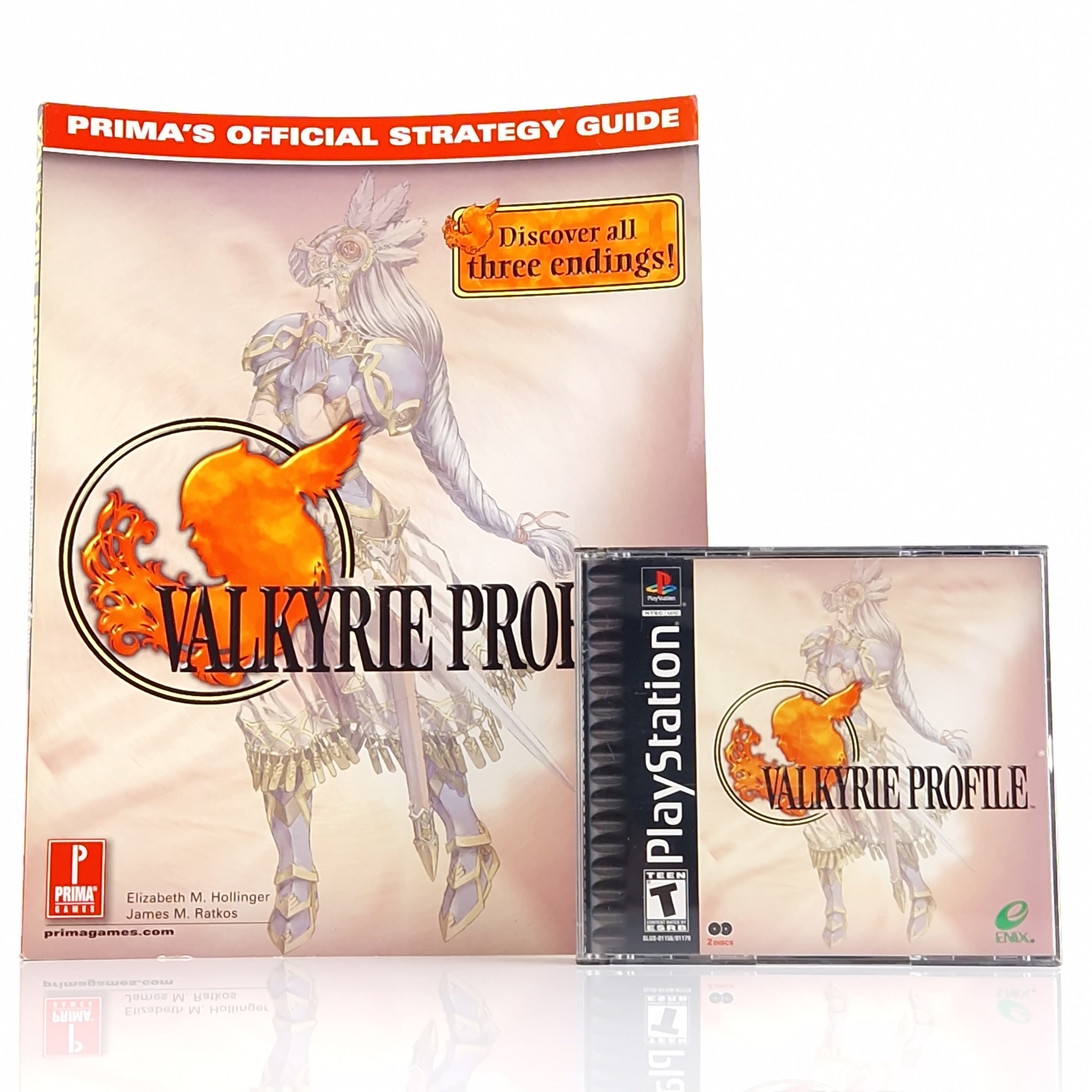 Playstation 1 Spiel – Valkyrie Profile mit Guide NTSC USA