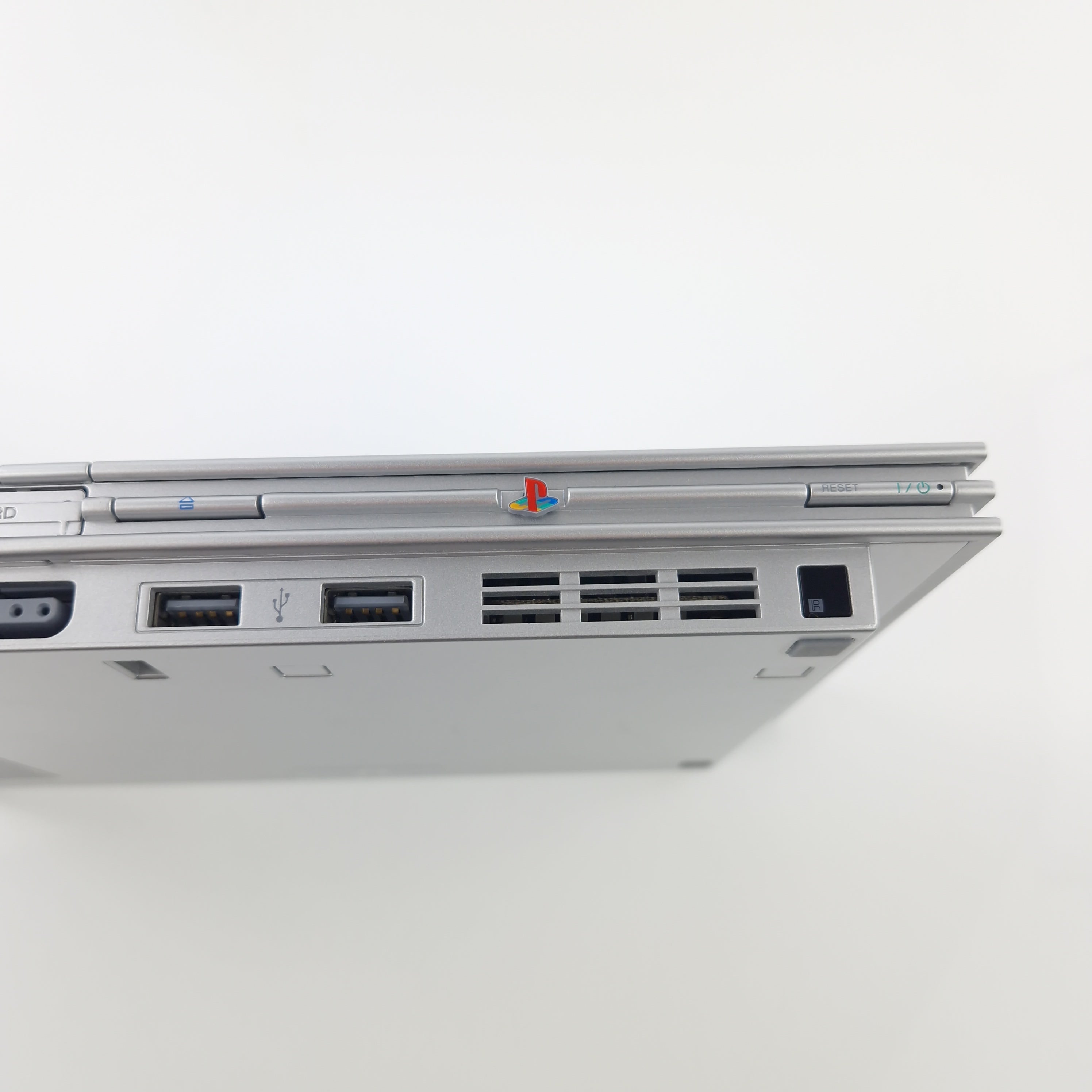Playstation 2 Konsole Sony PS2 Slim Silber OVP PAL