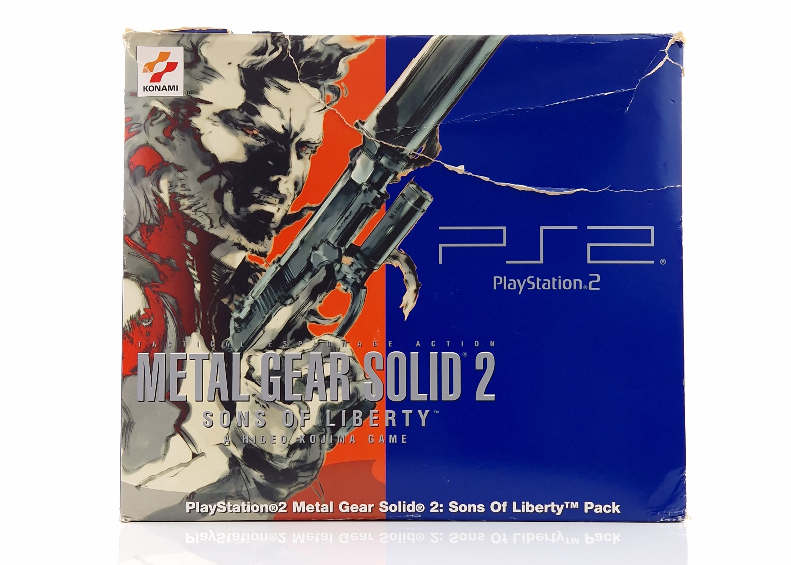Playstation 2 Konsole  Metal Gear Solid 2 Bundle OVP
