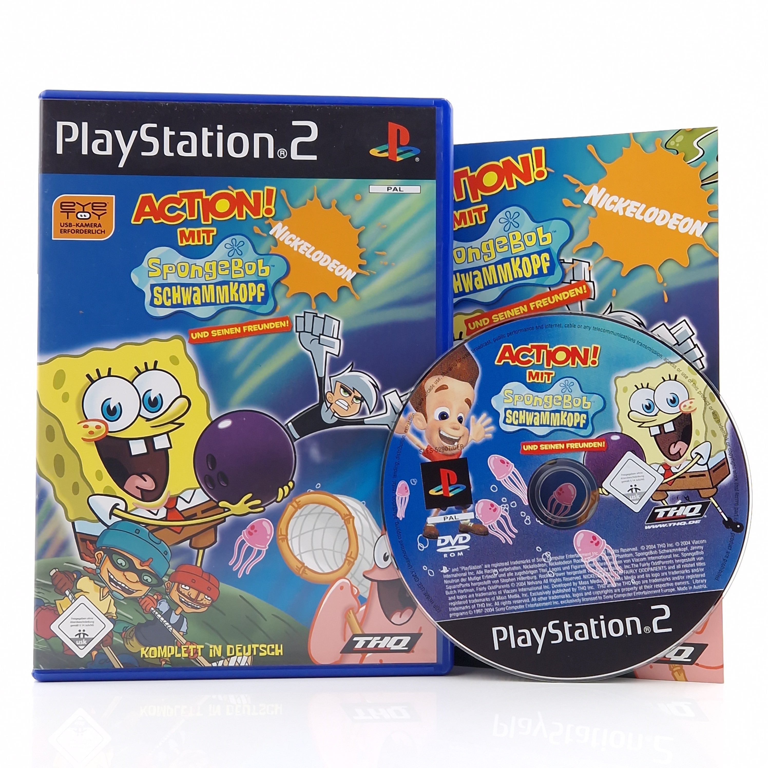 PlayStation 2 Spiel – Spongebob Schwammkopf Action (PS2)