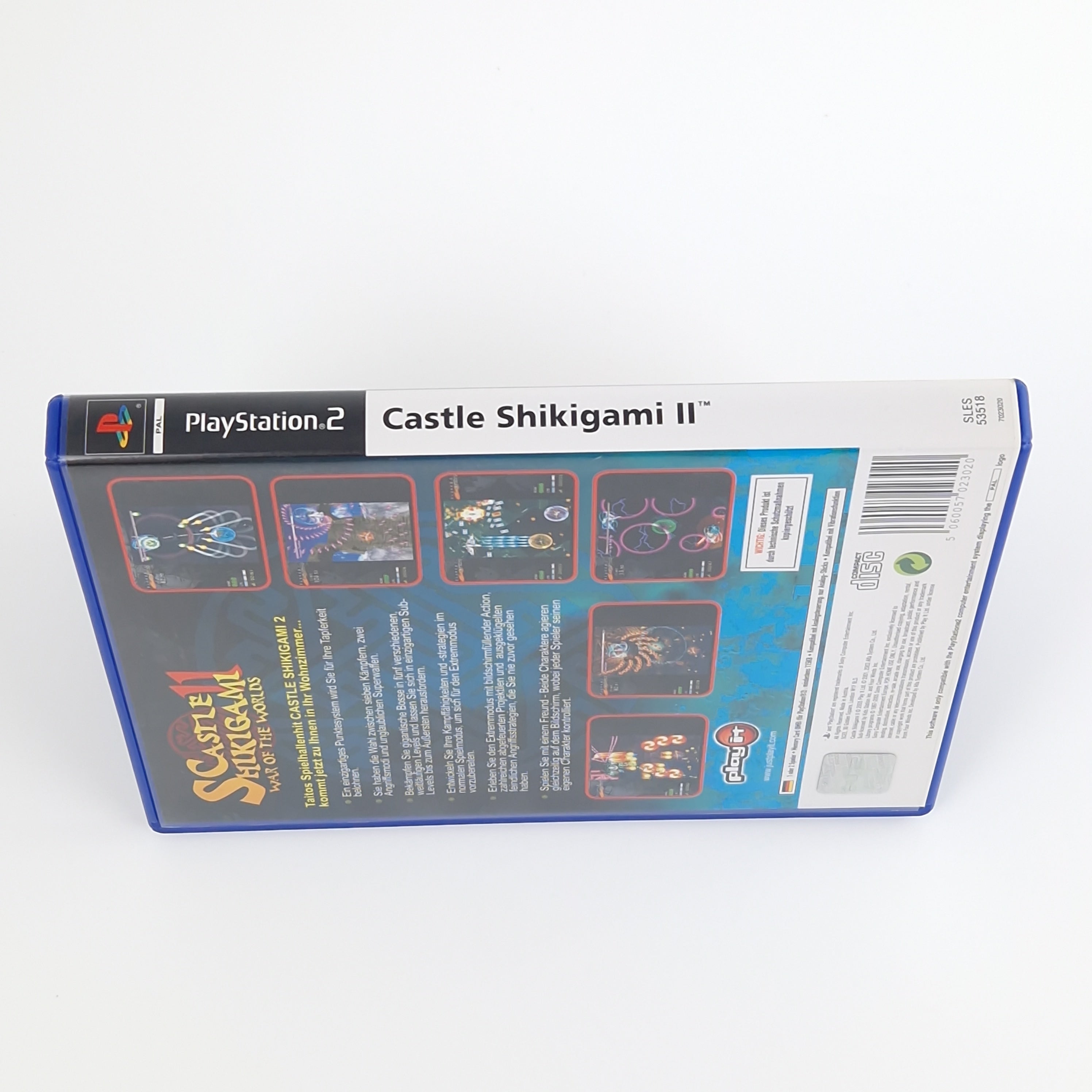 Playstation 2 Spiel – Castle Shikigami II OVP PAL
