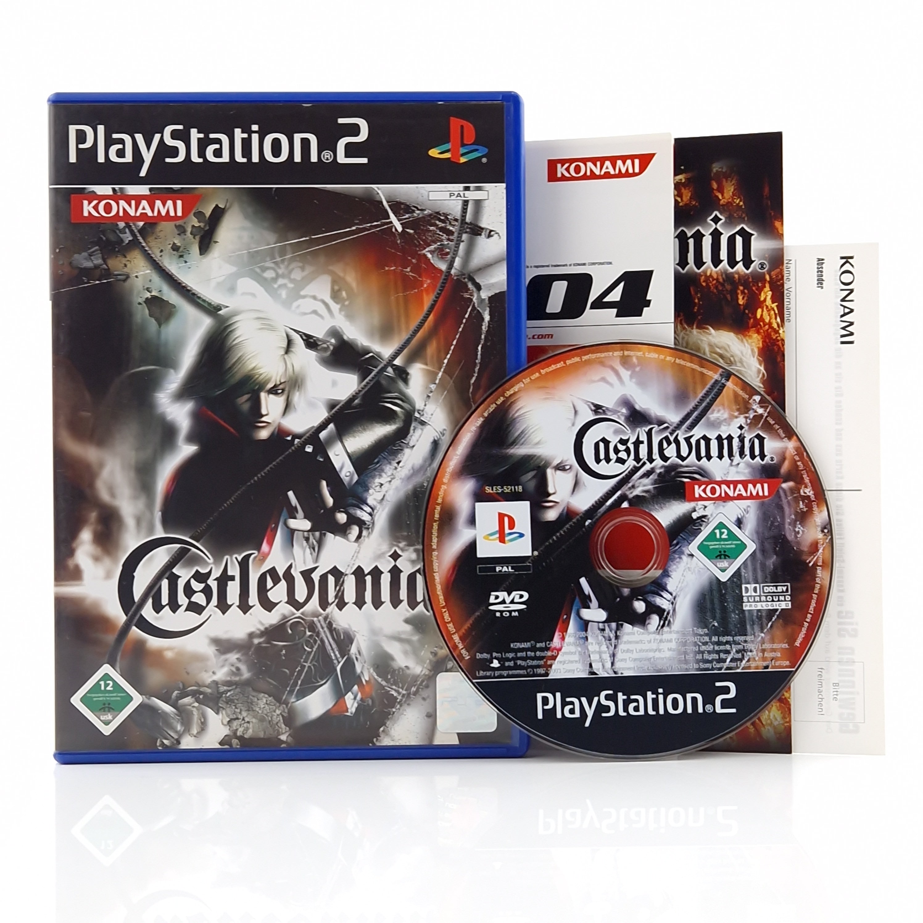Playstation 2 Spiel – Castlevania (PS2 OVP PAL)