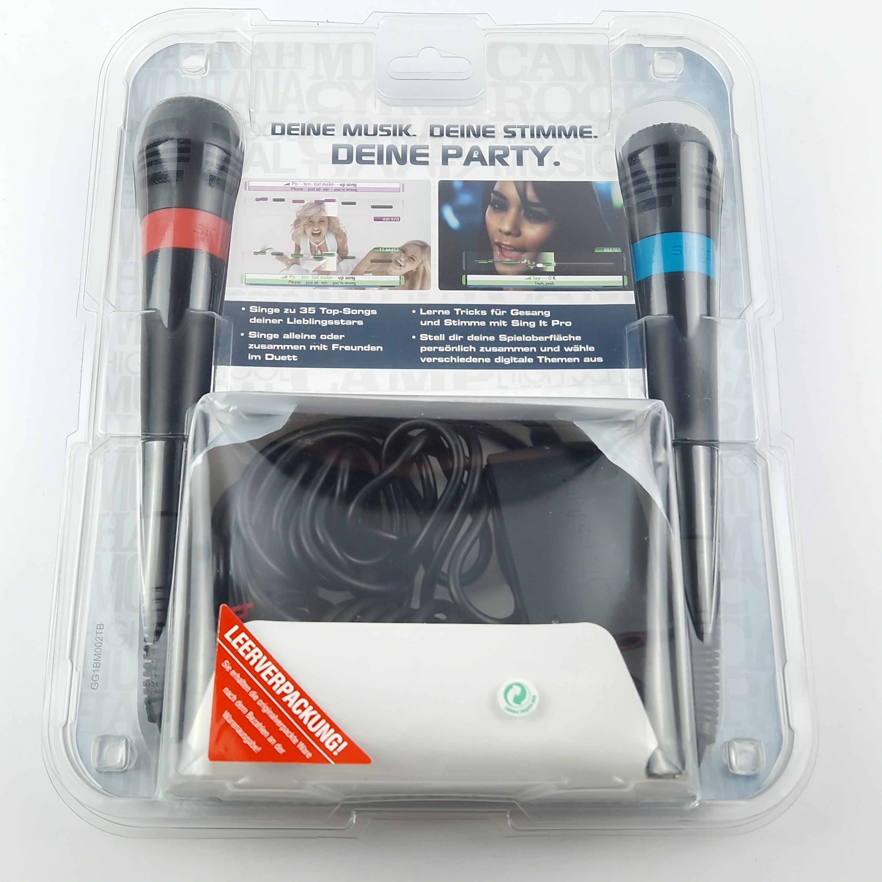 Playstation 2 Spiel – Disney Sing it mit 2 Mikrofonen OVP