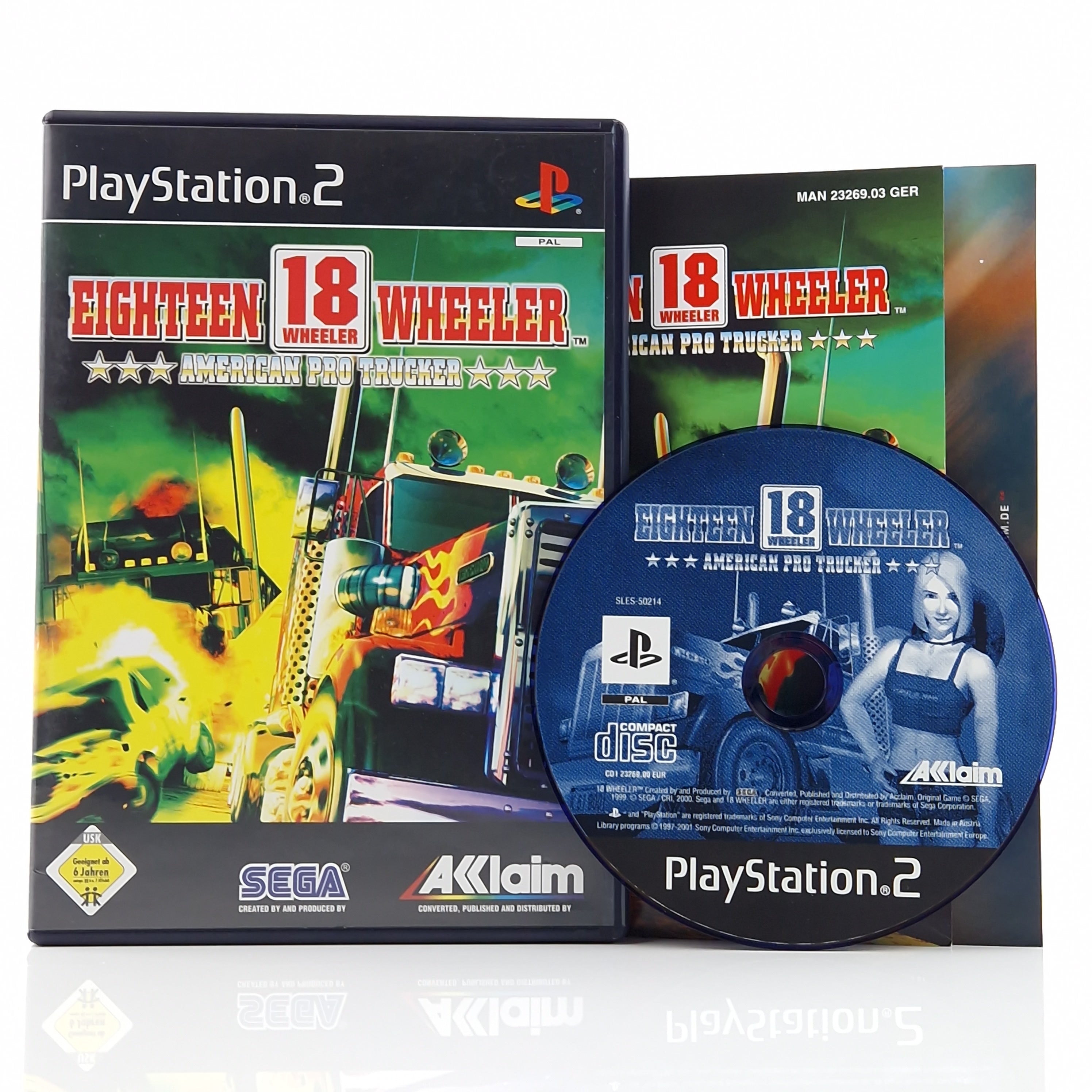 PlayStation 2 Spiel – Eighteen Wheeler 18 (PS2 PAL OVP)
