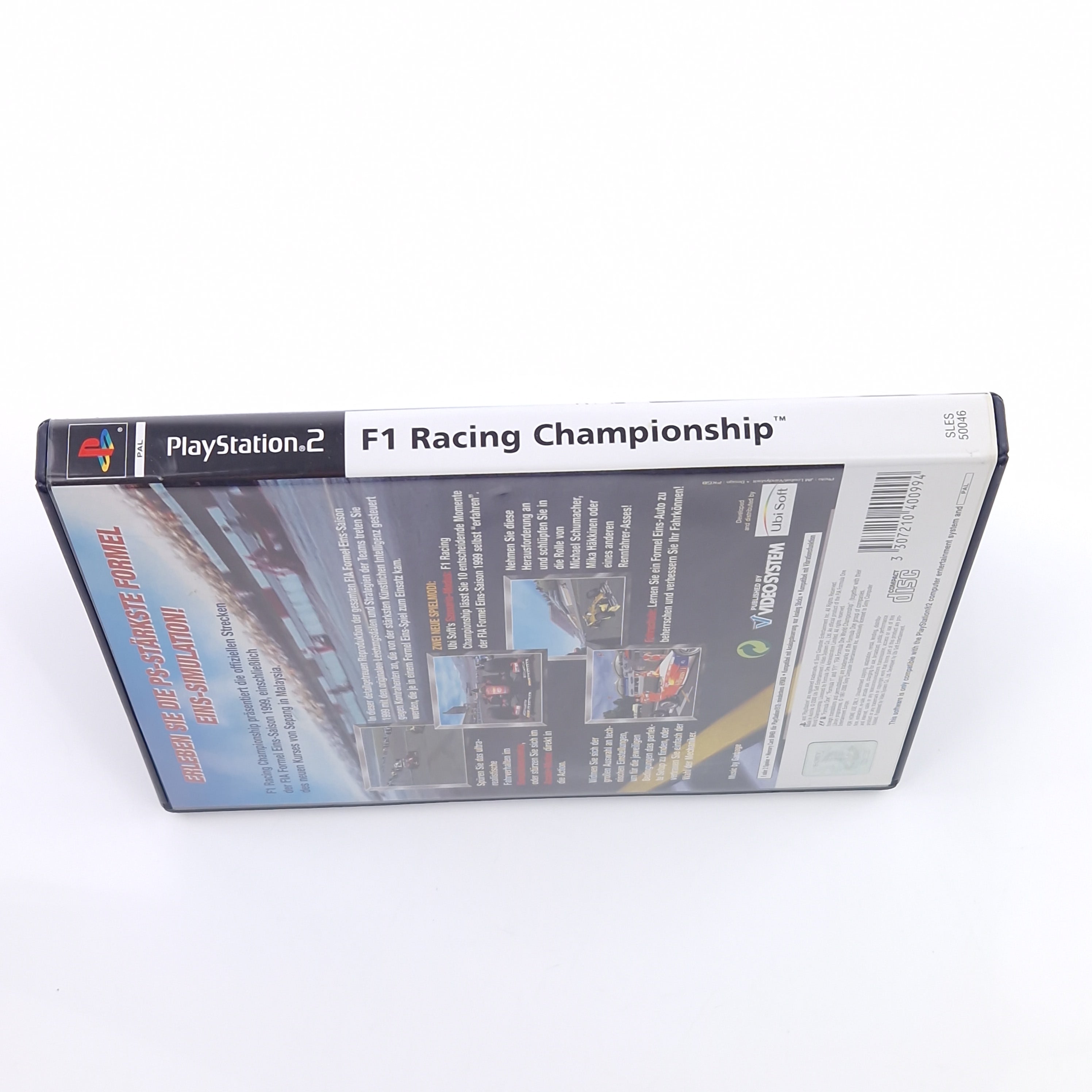 Playstation 2 Spiel – F1 Racing Championship OVP PAL