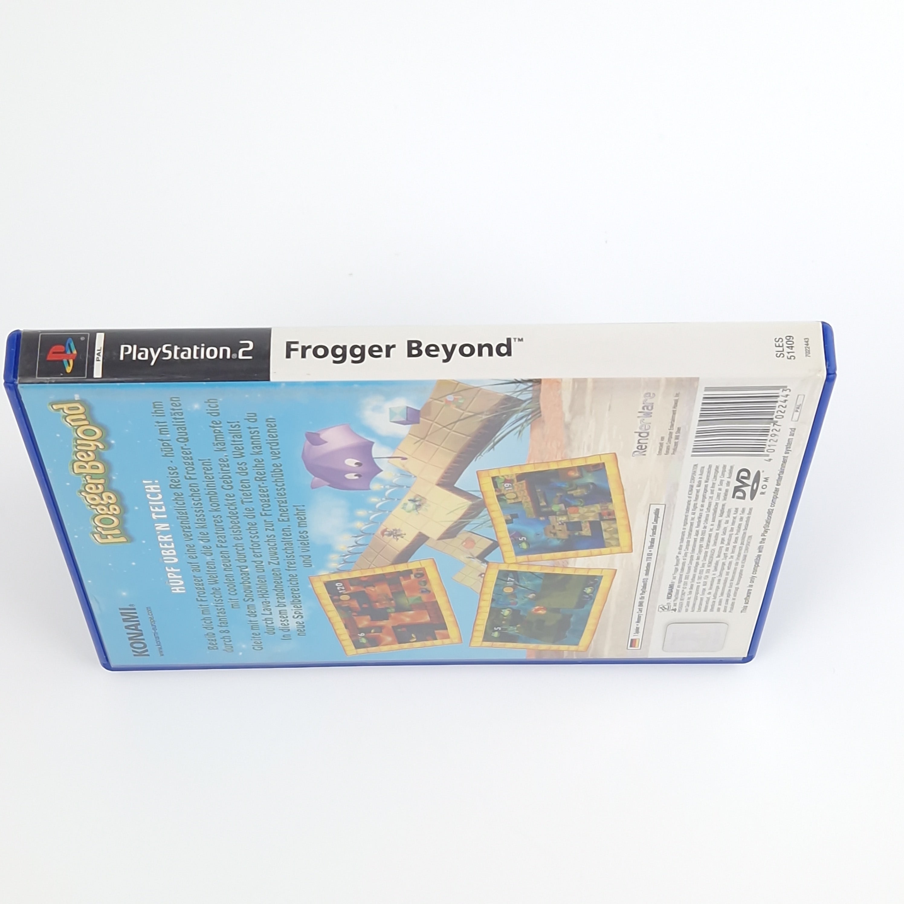 Playstation 2 Spiel – Frogger Beyond OVP PAL CIB