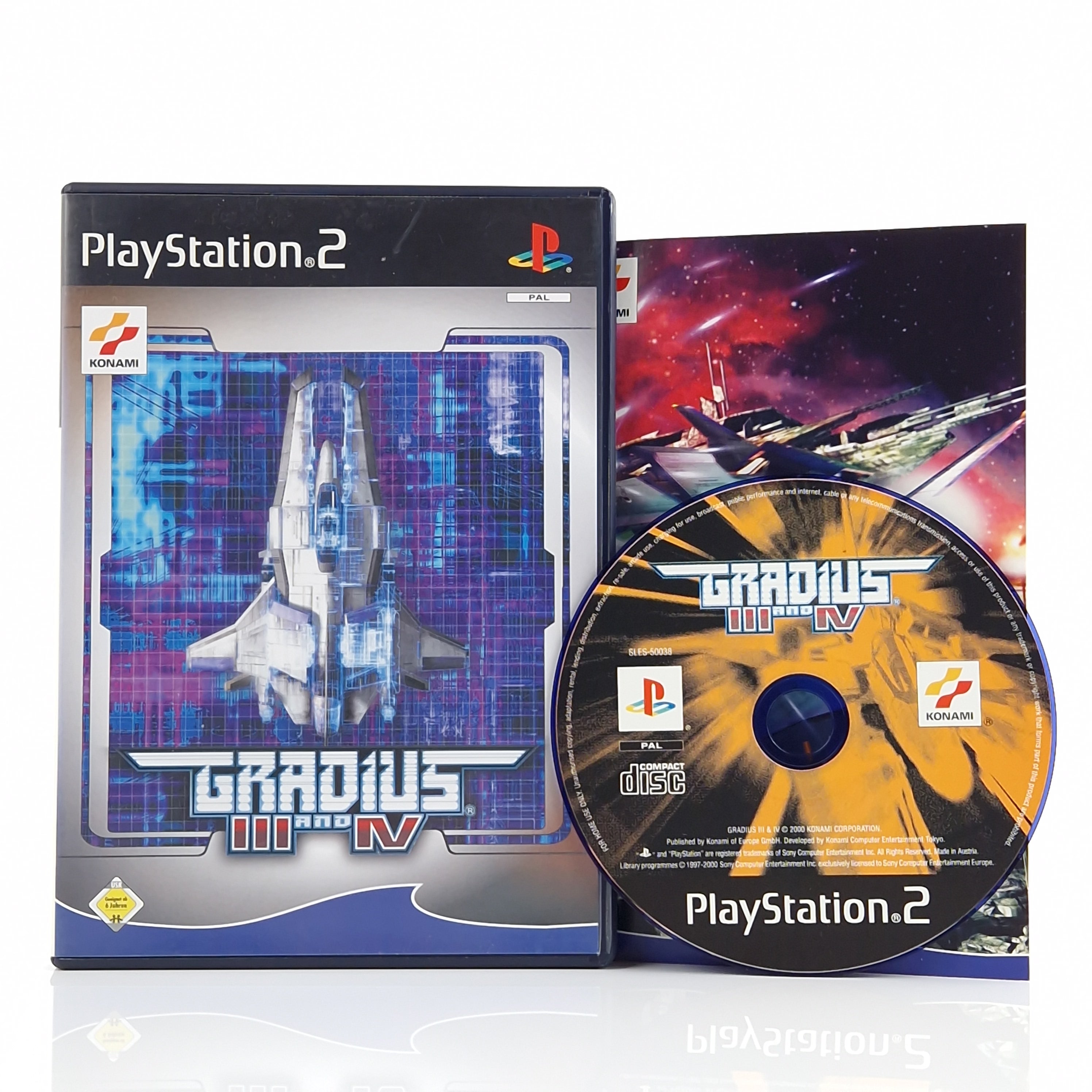 Playstation 2 Spiel – Gradius III and IV OVP PAL