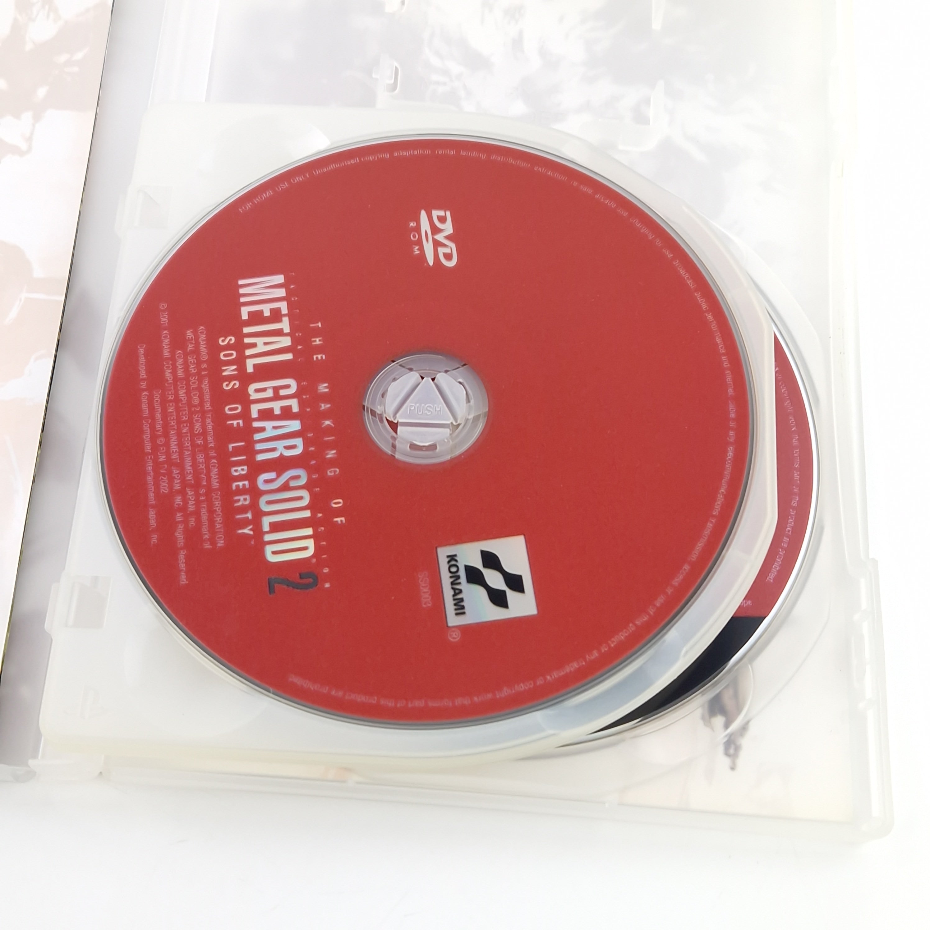 PlayStation 2 Spiel – Metal Gear Solid 2 Sons of Liberty OVP