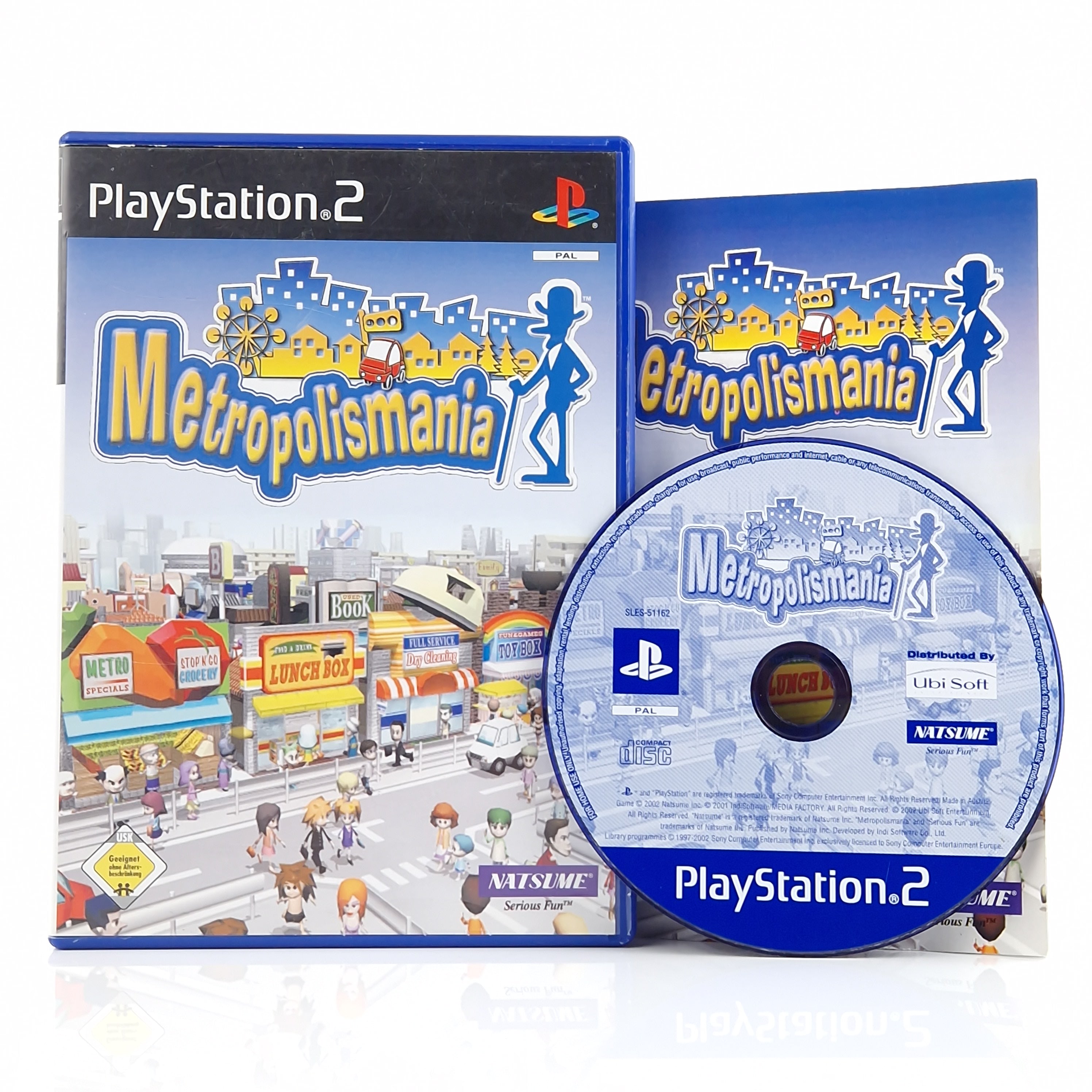Playstation 2 Spiel – Metropolismania (PS2 OVP PAL)