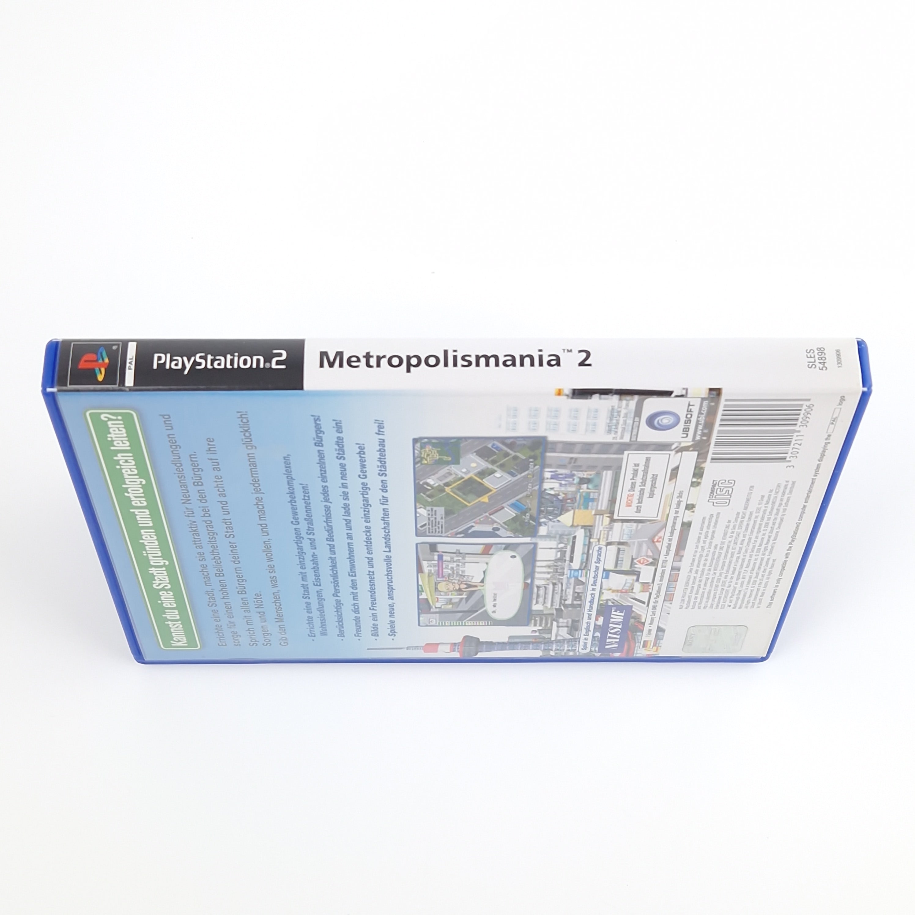 Playstation 2 Spiel – Metropolismania 2 (geringe Gebrauchsspuren)