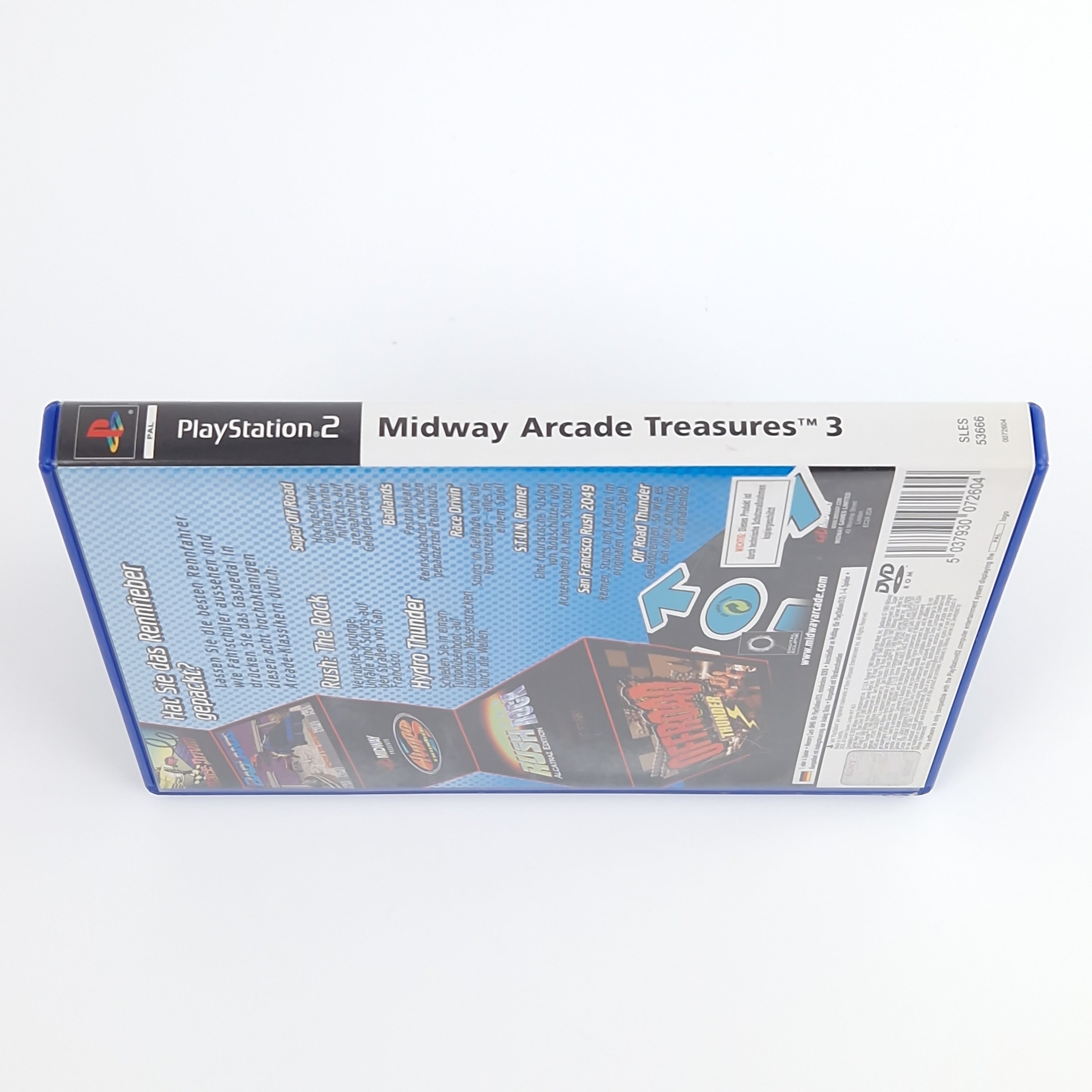 Playstation 2 Spiel – Midway Arcade Treasures 3 (OVP)