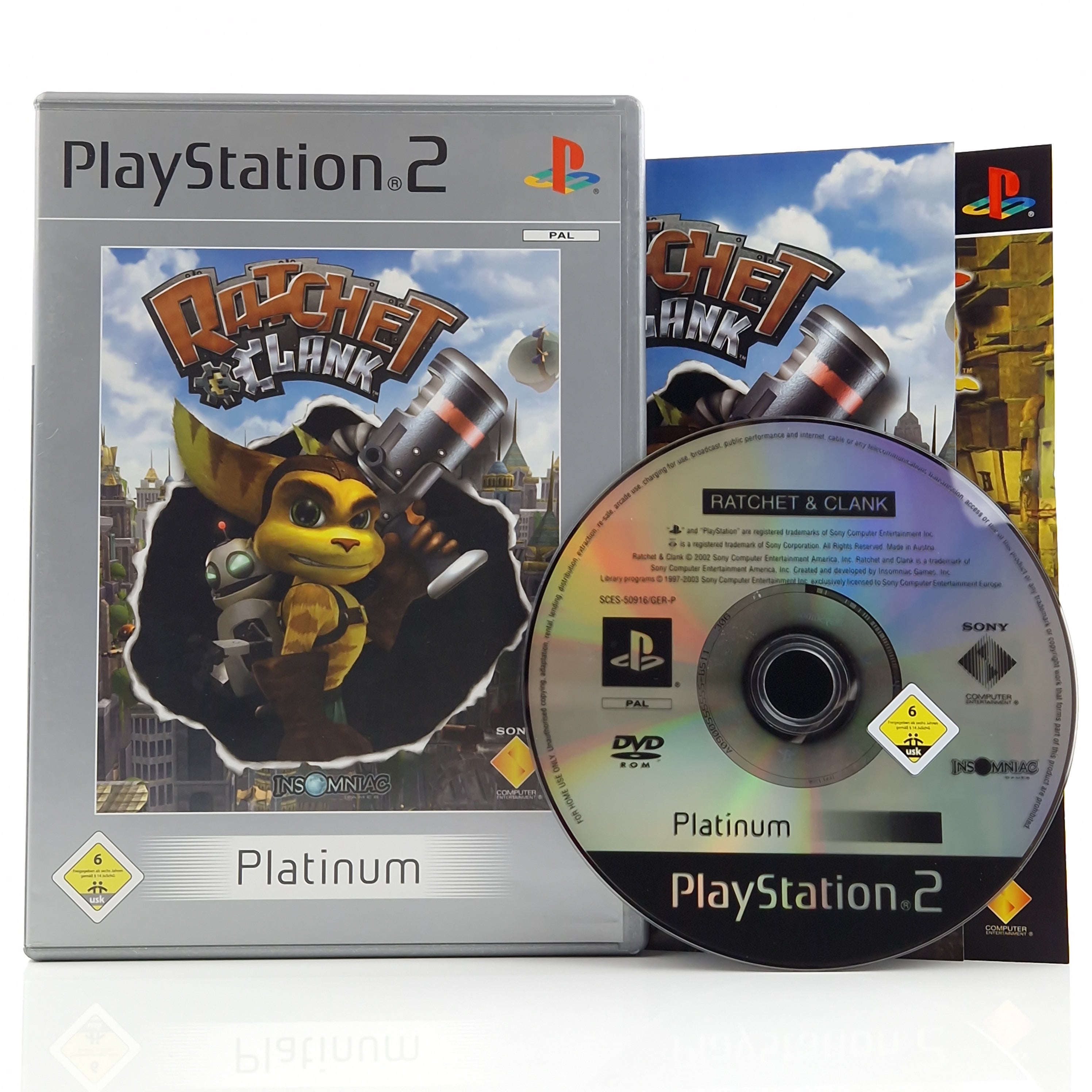 Playstation 2 Spiel – Ratchet & Clank (PS2 Platinum PAL)