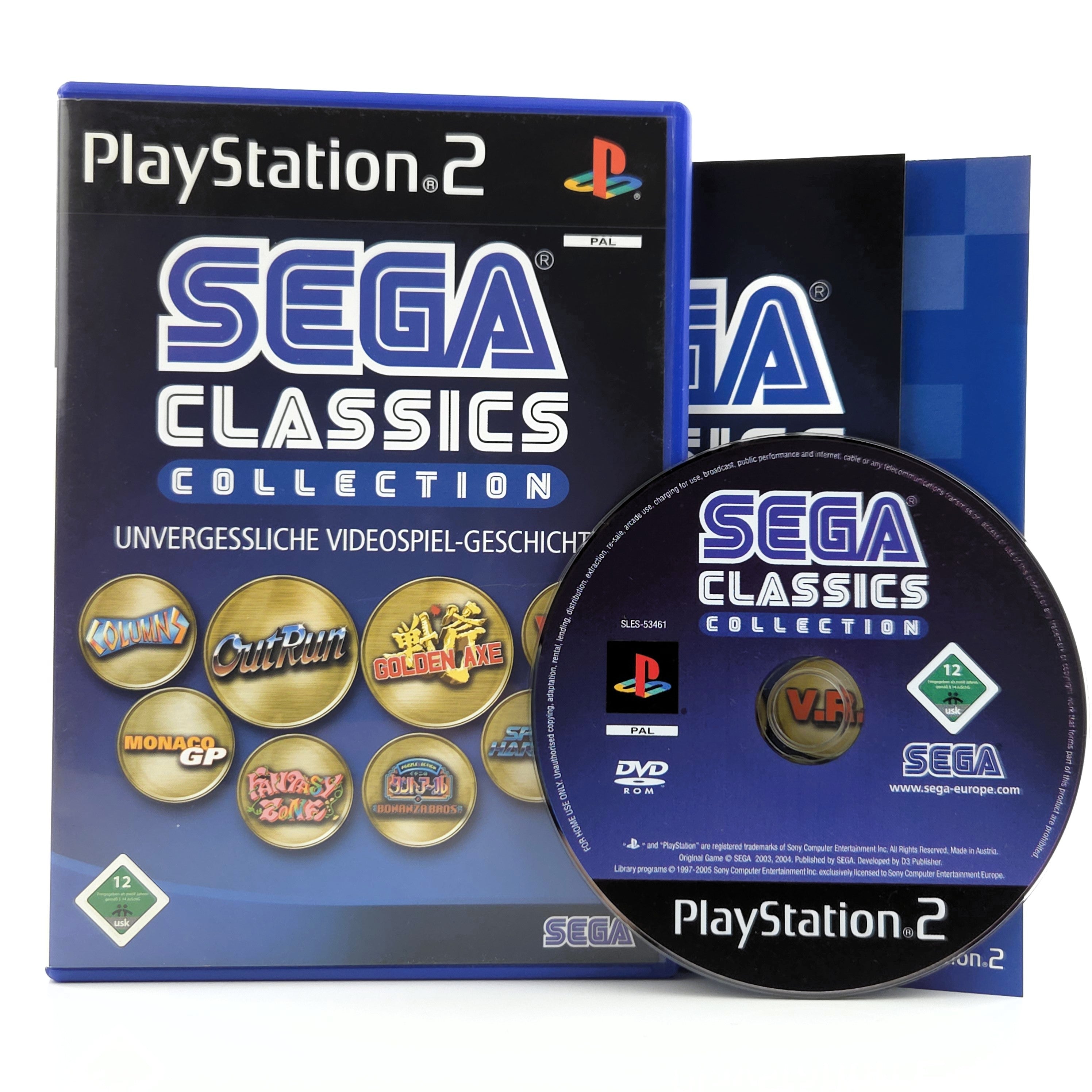 Playstation 2 Spiel – Sega Classics Collection OVP PAL