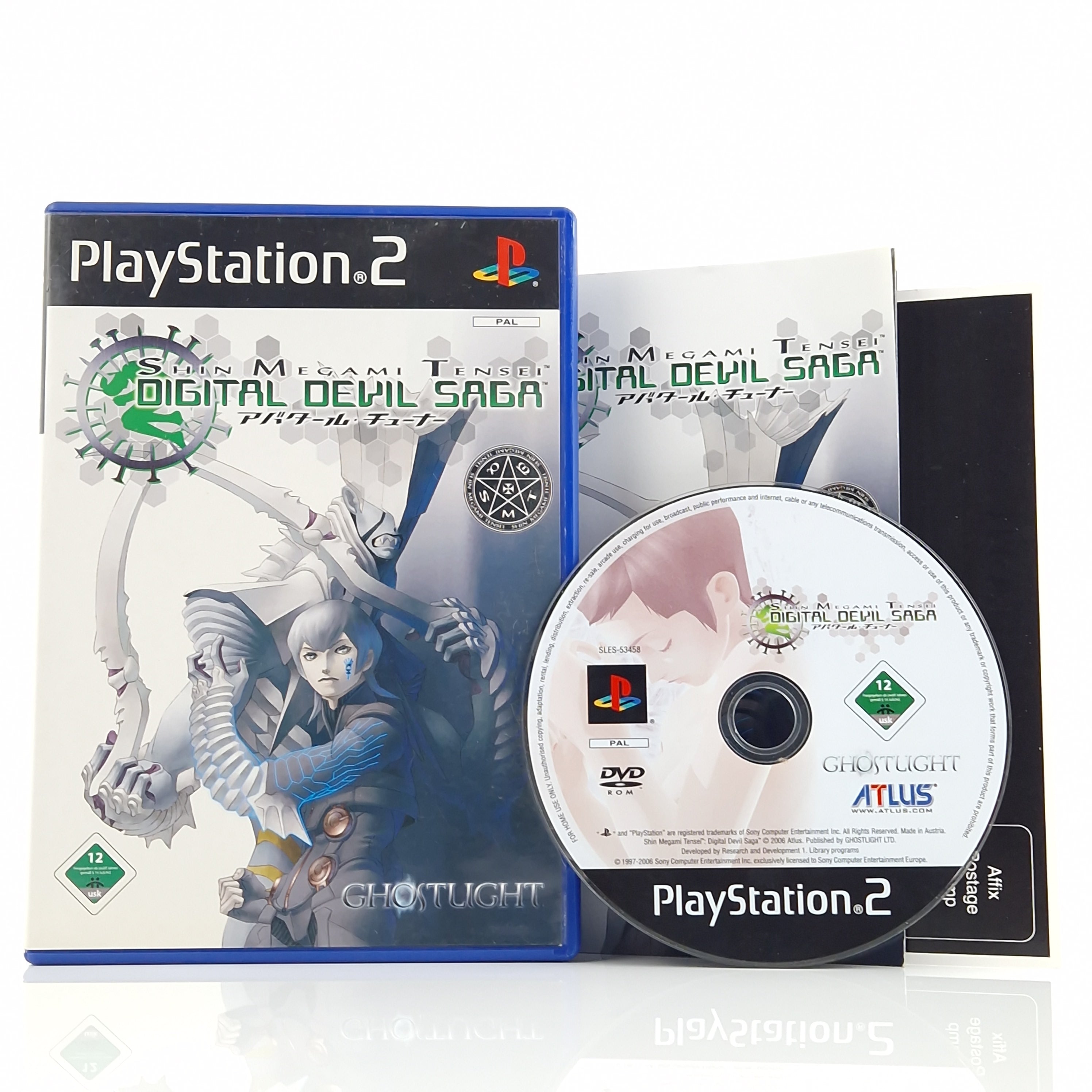 Playstation 2 Spiel – Shin Megami Tensei Digital Devil Saga OVP PAL