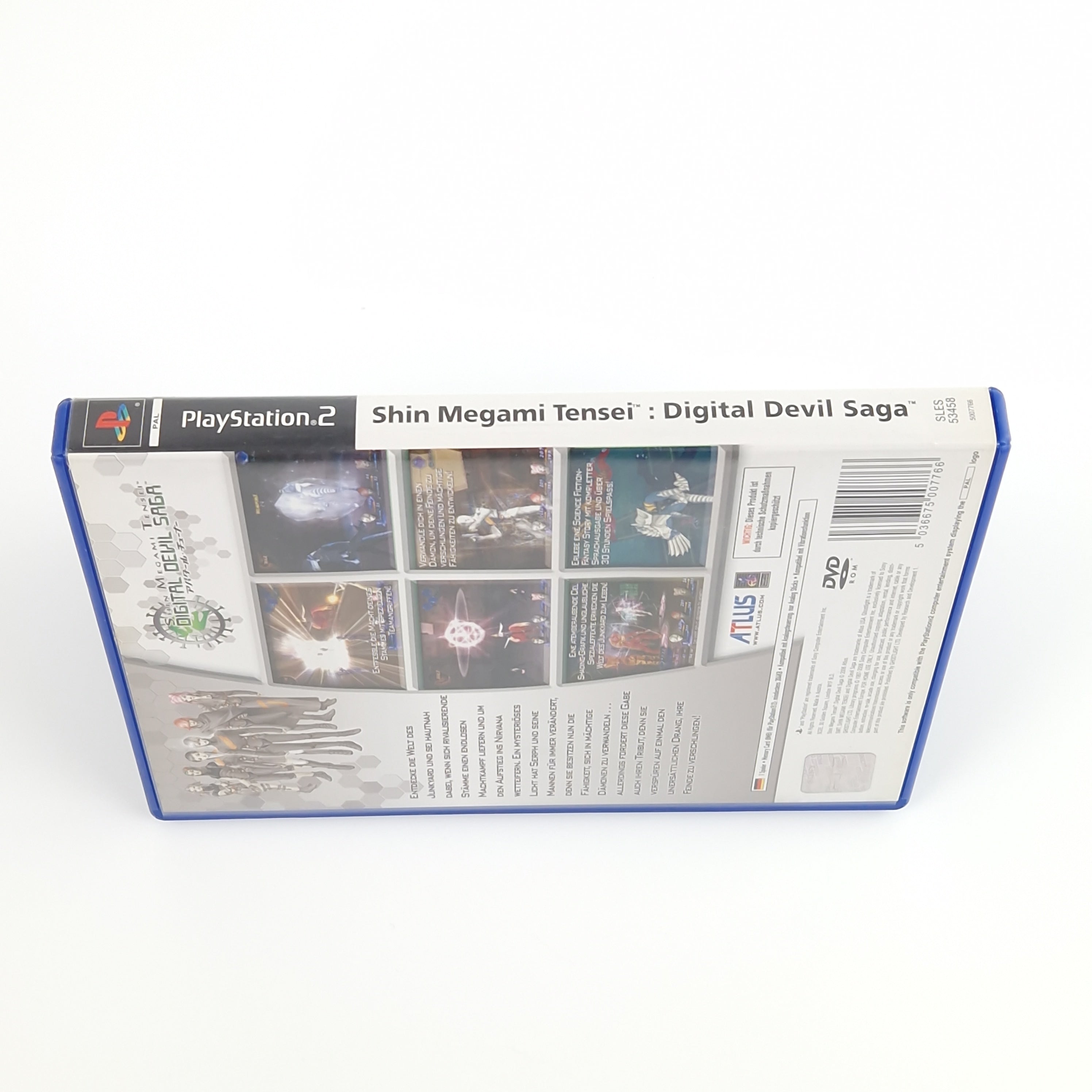 Playstation 2 Spiel – Shin Megami Tensei Digital Devil Saga OVP PAL