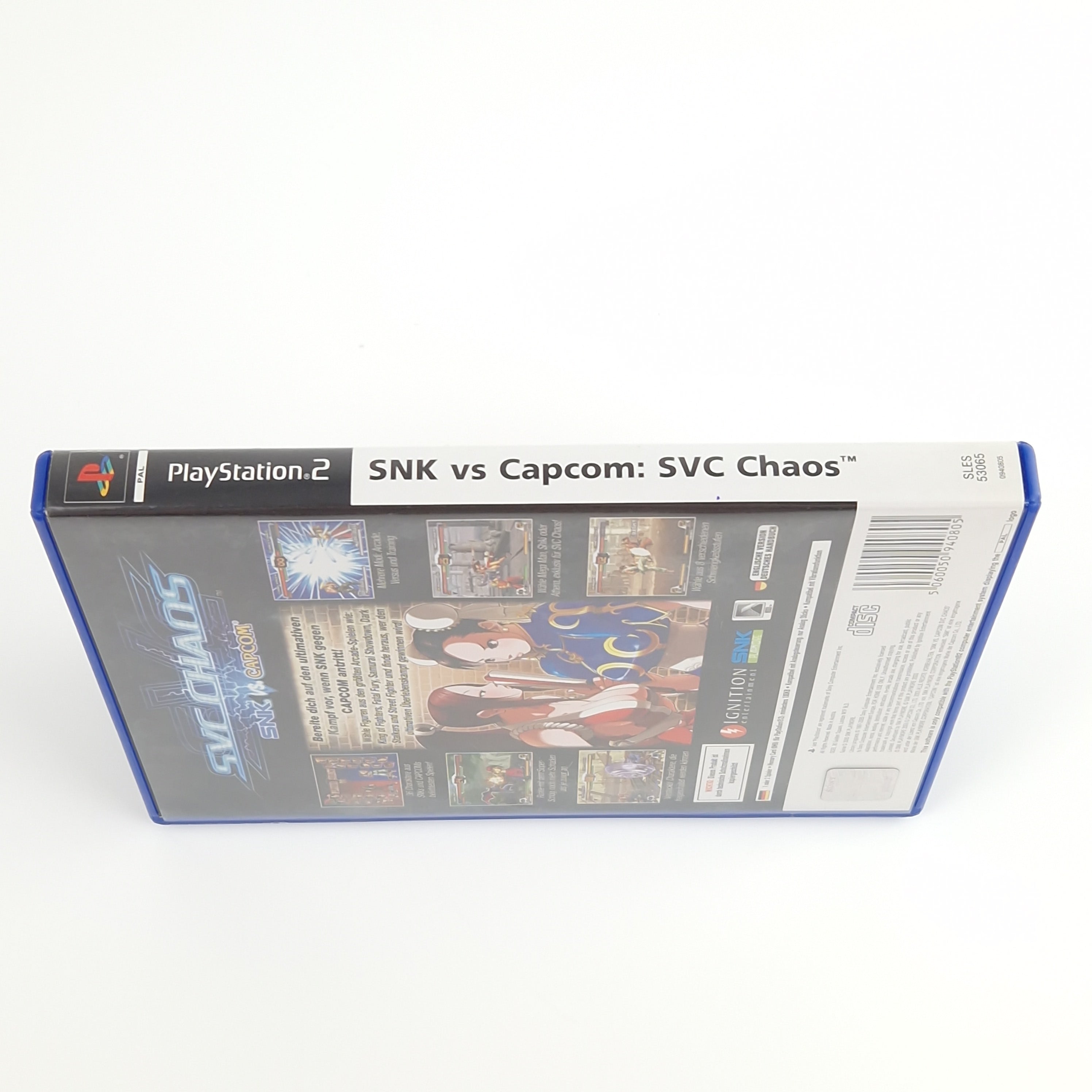Playstation 2 Spiel – SNK vs Capcom SVC Chaos PS2 PAL OVP
