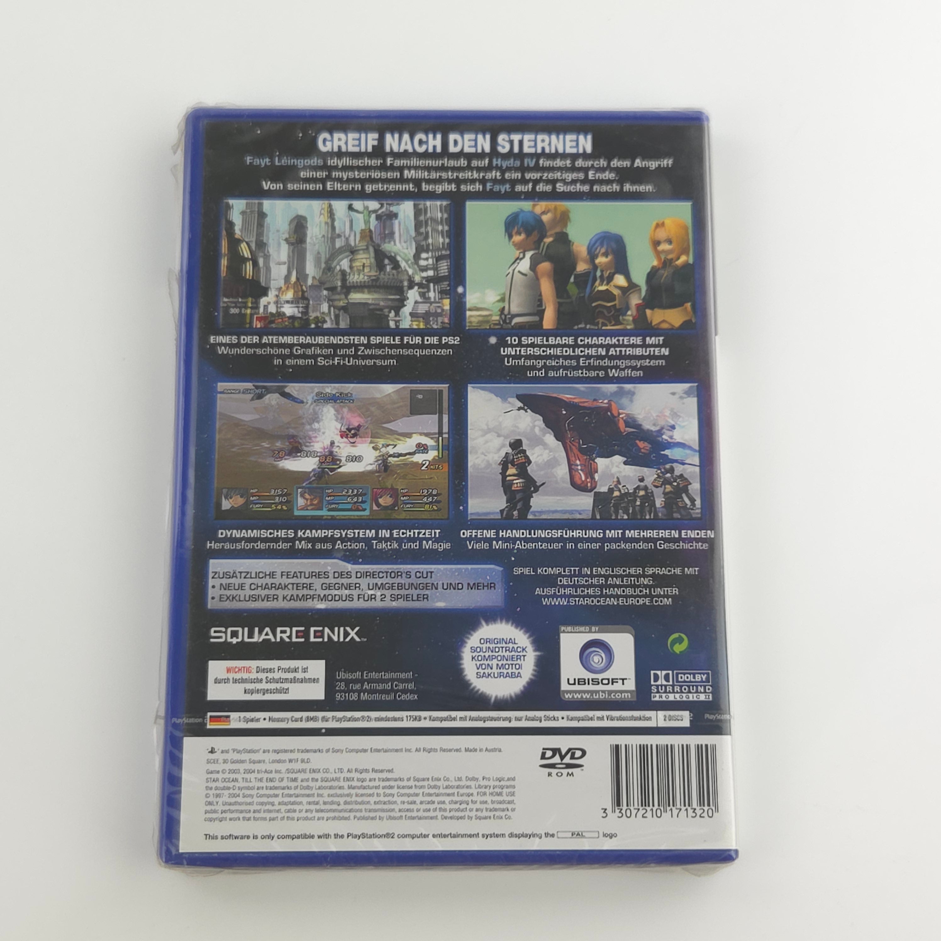 Playstation 2 Spiel – Star Ocean Till the End of Time Neu OVP