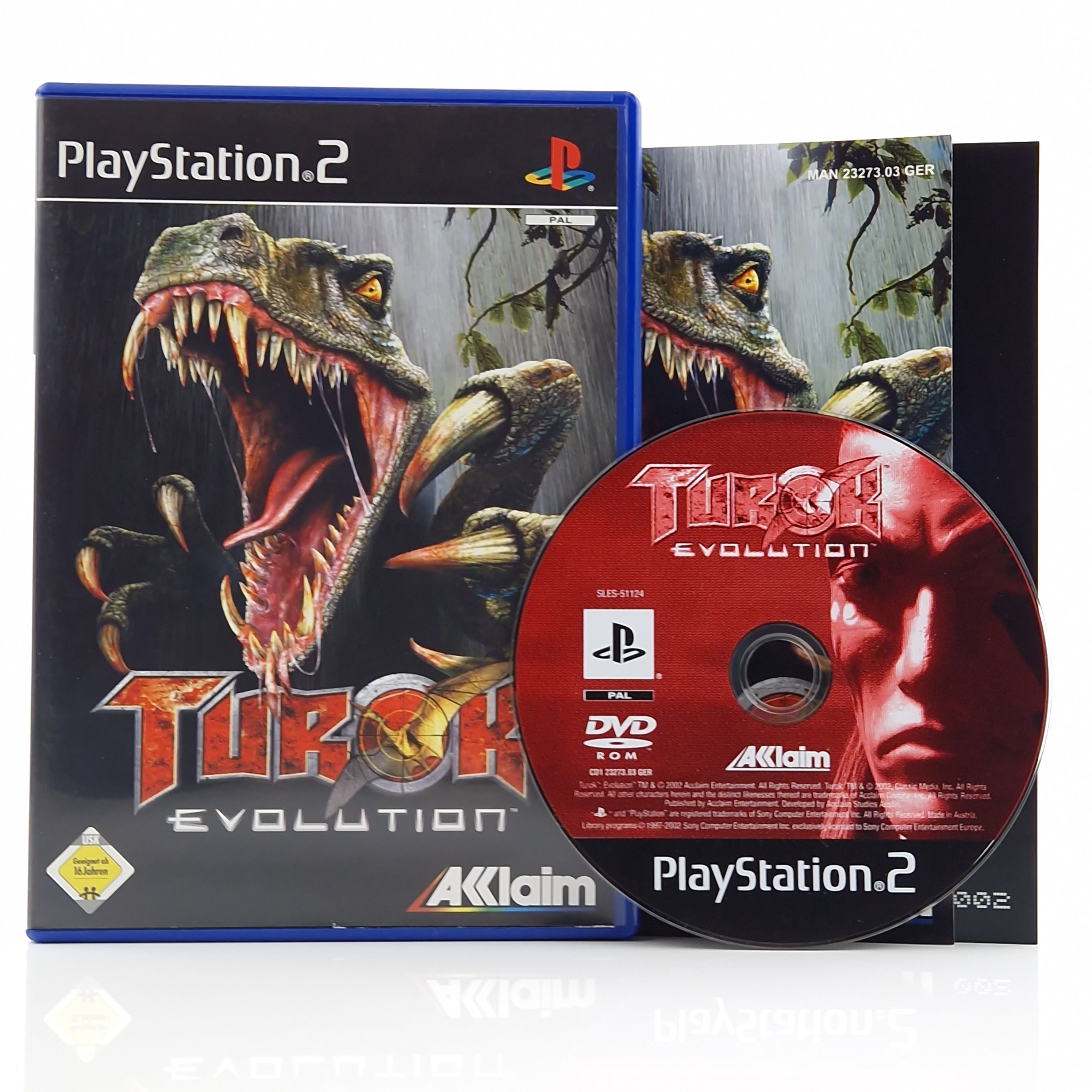 Playstation 2 Spiel – Turok Evolution (PS2 OVP PAL)