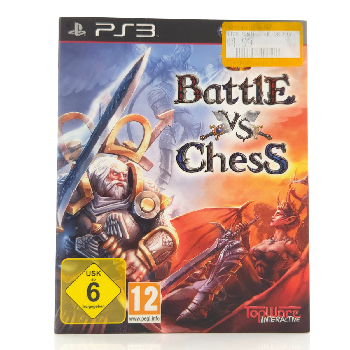 Playstation 3 Spiel Battle VS Chess OVP PAL