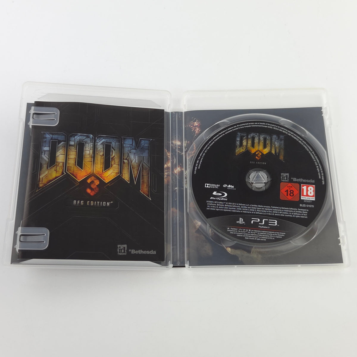 Playstation 3 Spiel DOOM 3 BFG Edition USK 18 OVP