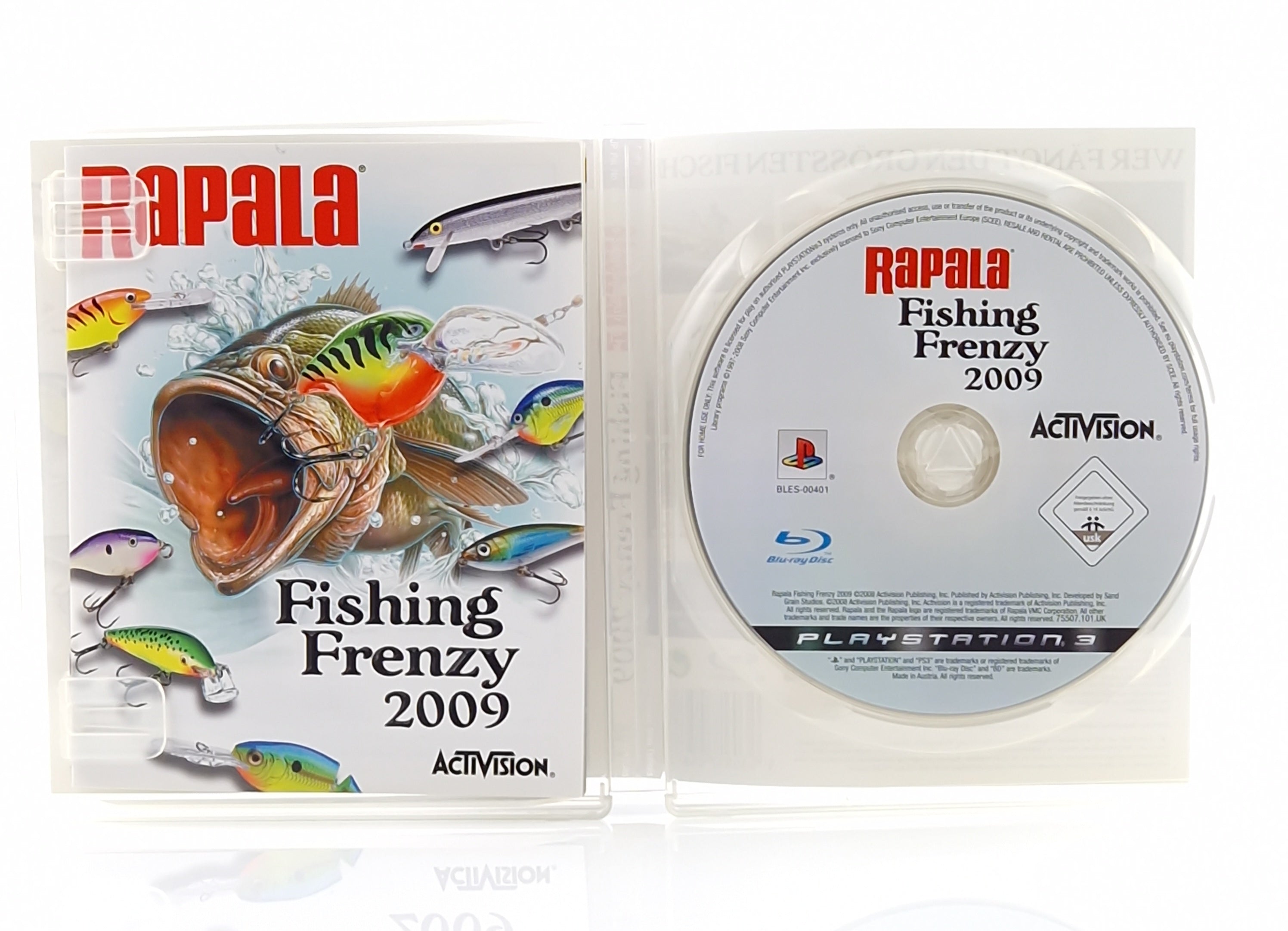PlayStation 3 Spiel – Rapala Fishing Frenzy 2009 PAL OVP