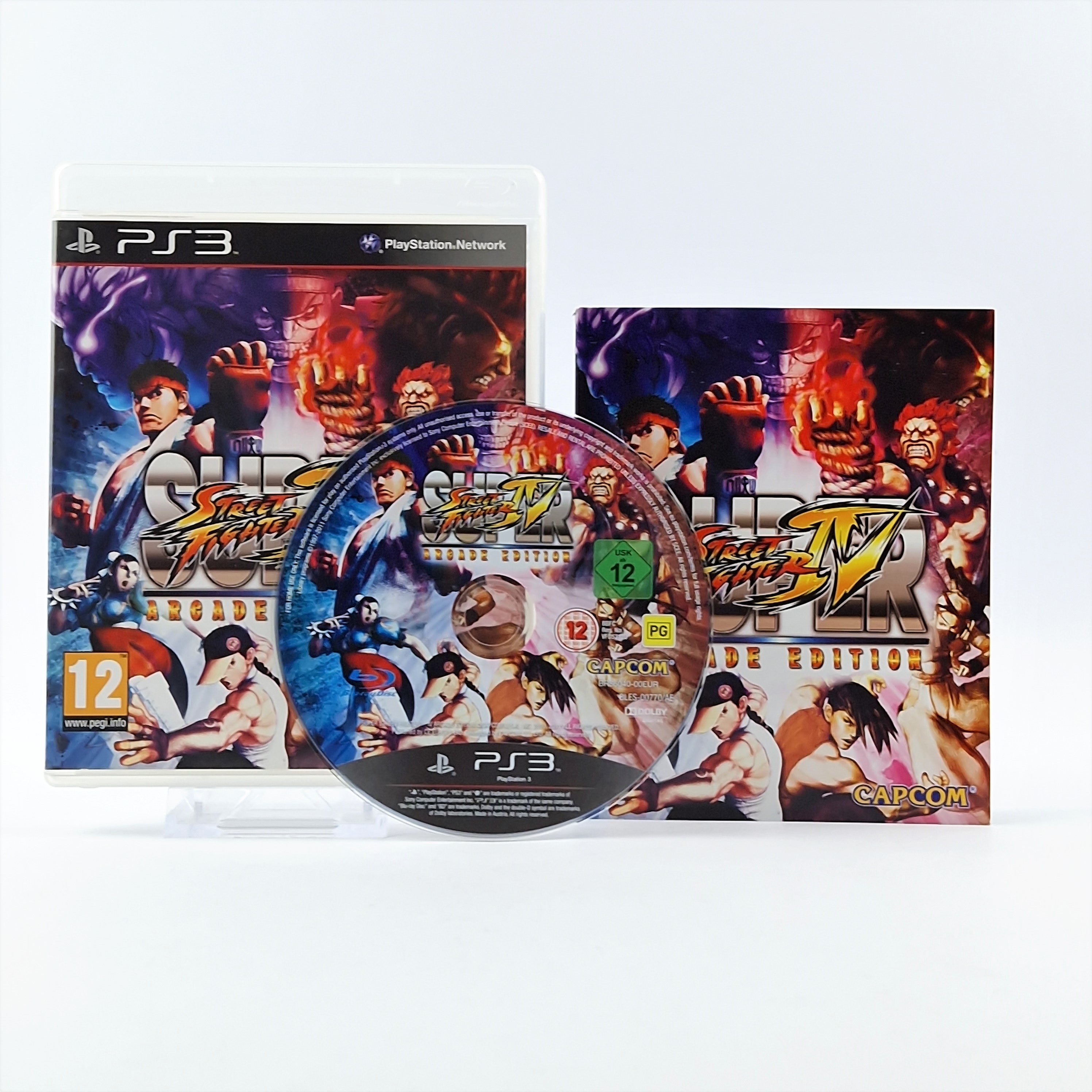 Playstation 3 Spiel: Super Street Fighter IV Arcade Edition - OVP SONY PS3