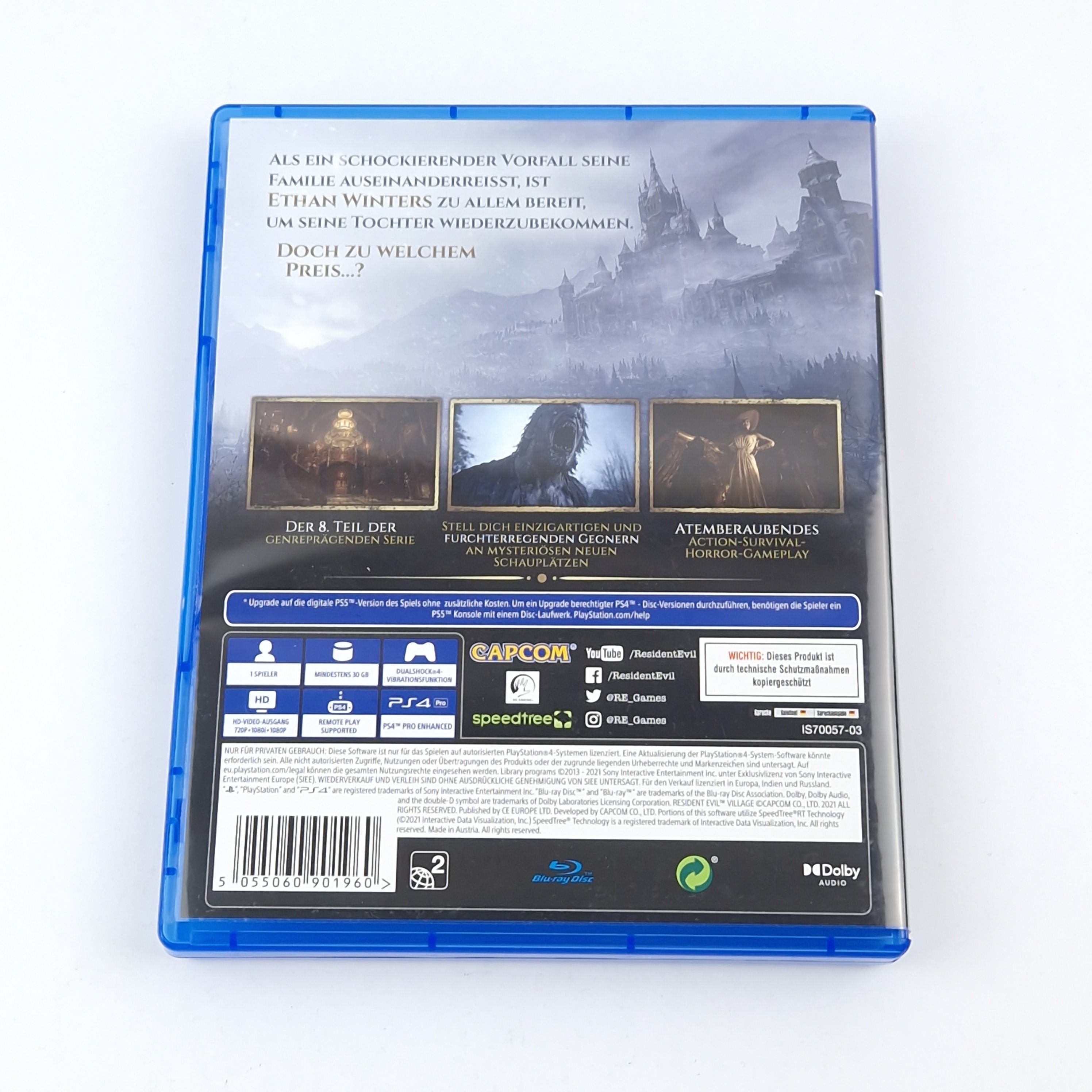 Playstation 4 Spiel – Resident Evil Village (OVP USK18)