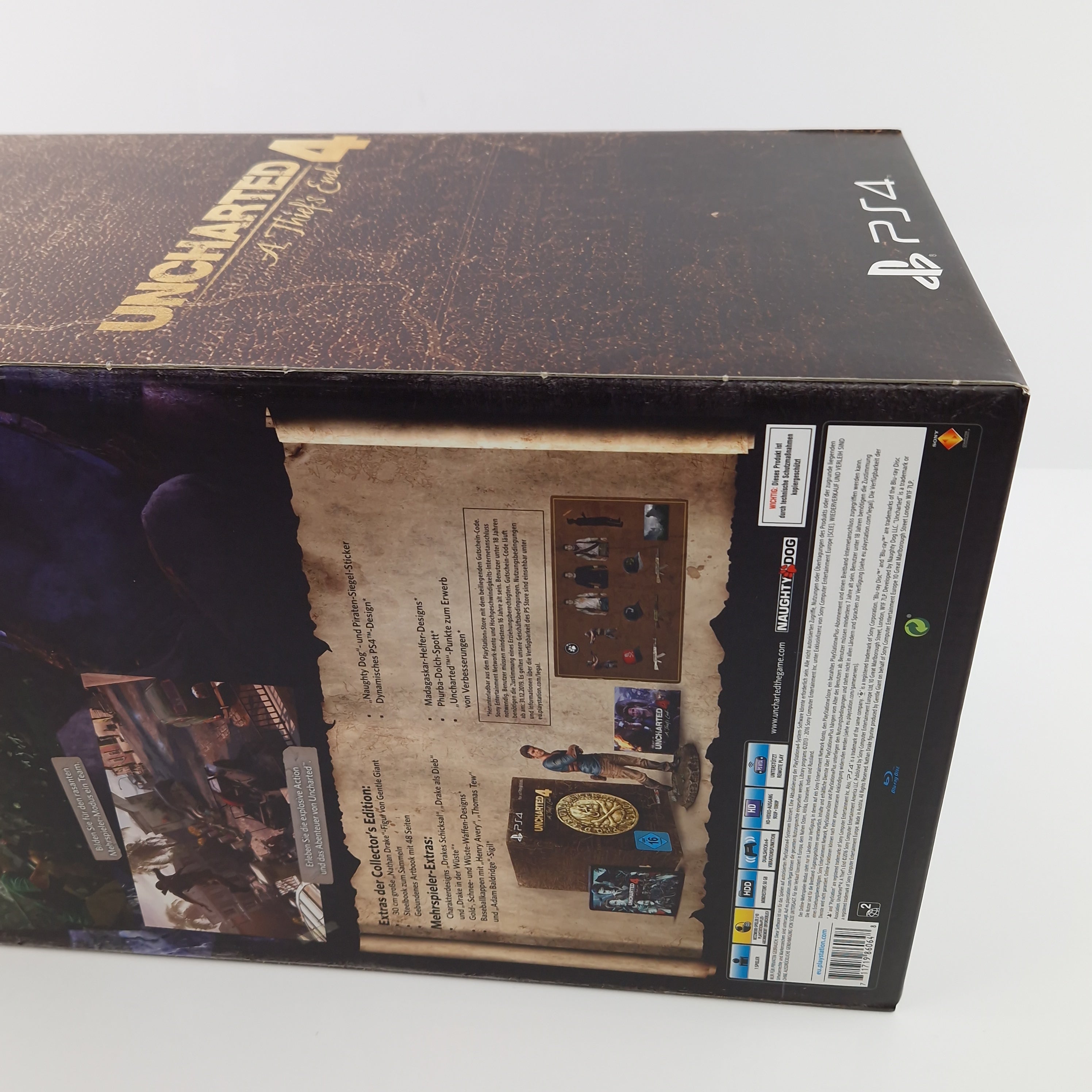 Playstation 4 Spiel – Uncharted 4 Thiefs End Collectors NEU