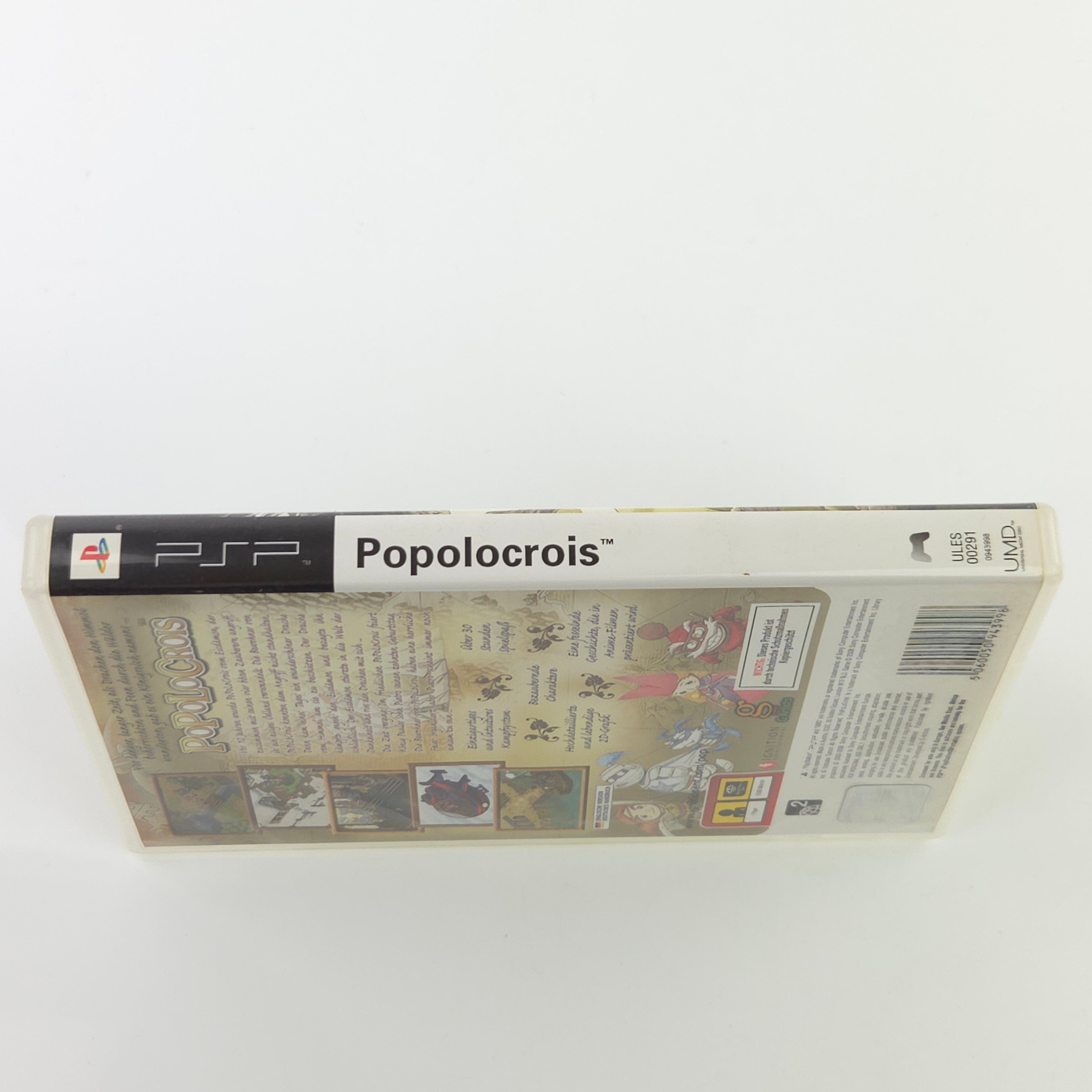 Playstation Portable Spiel – Popolocrois OVP PAL