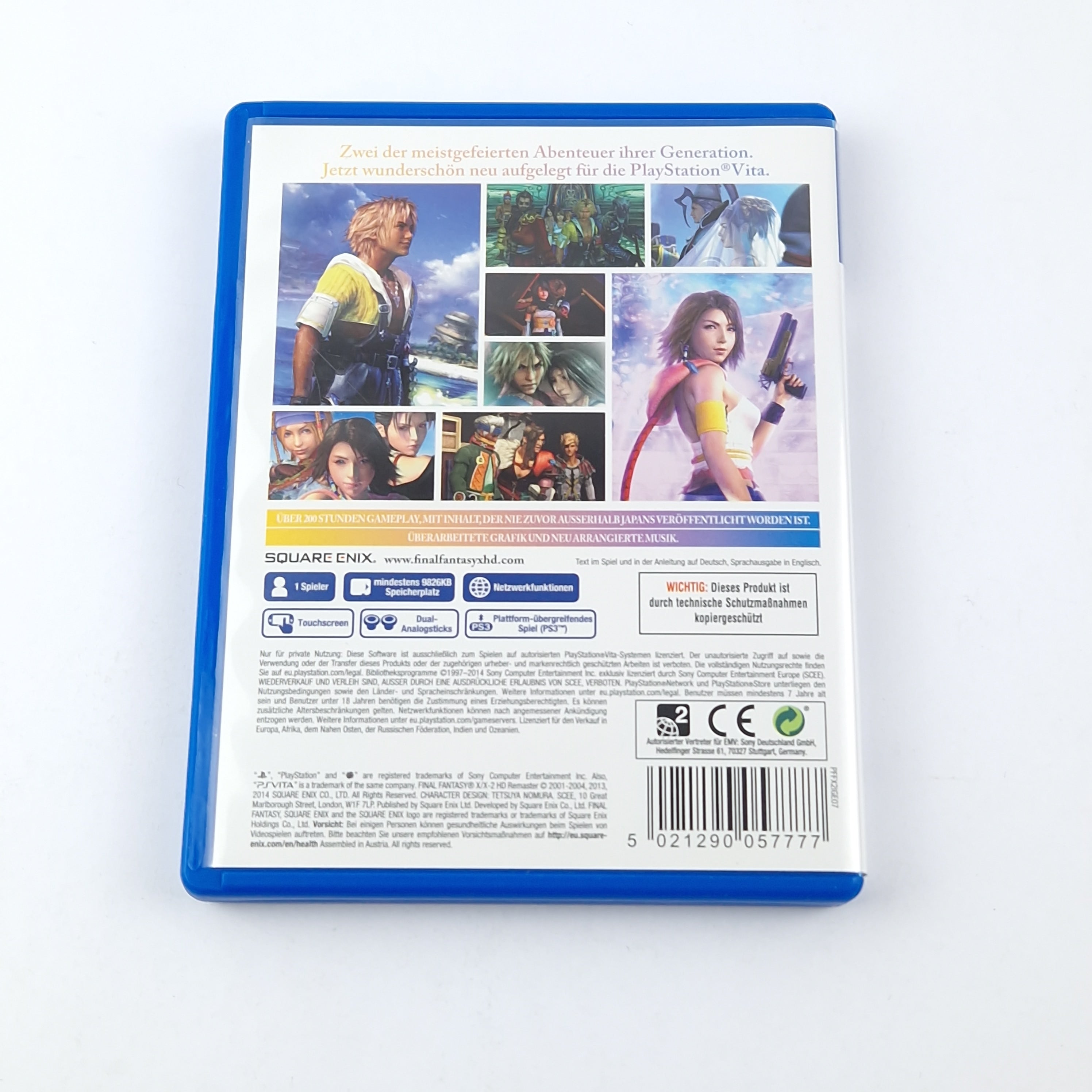 Playstation Vita Spiel – Final Fantasy X X-2 Remaster OVP