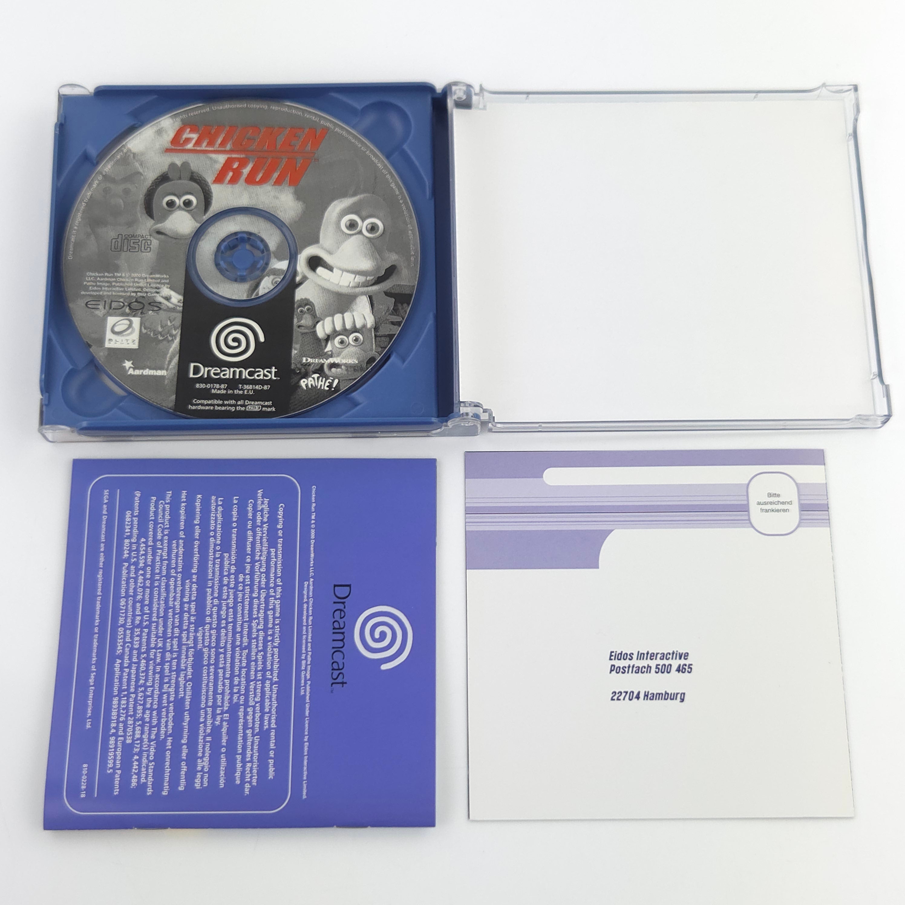 Sega Dreamcast Spiel – Chicken Run (PAL OVP)