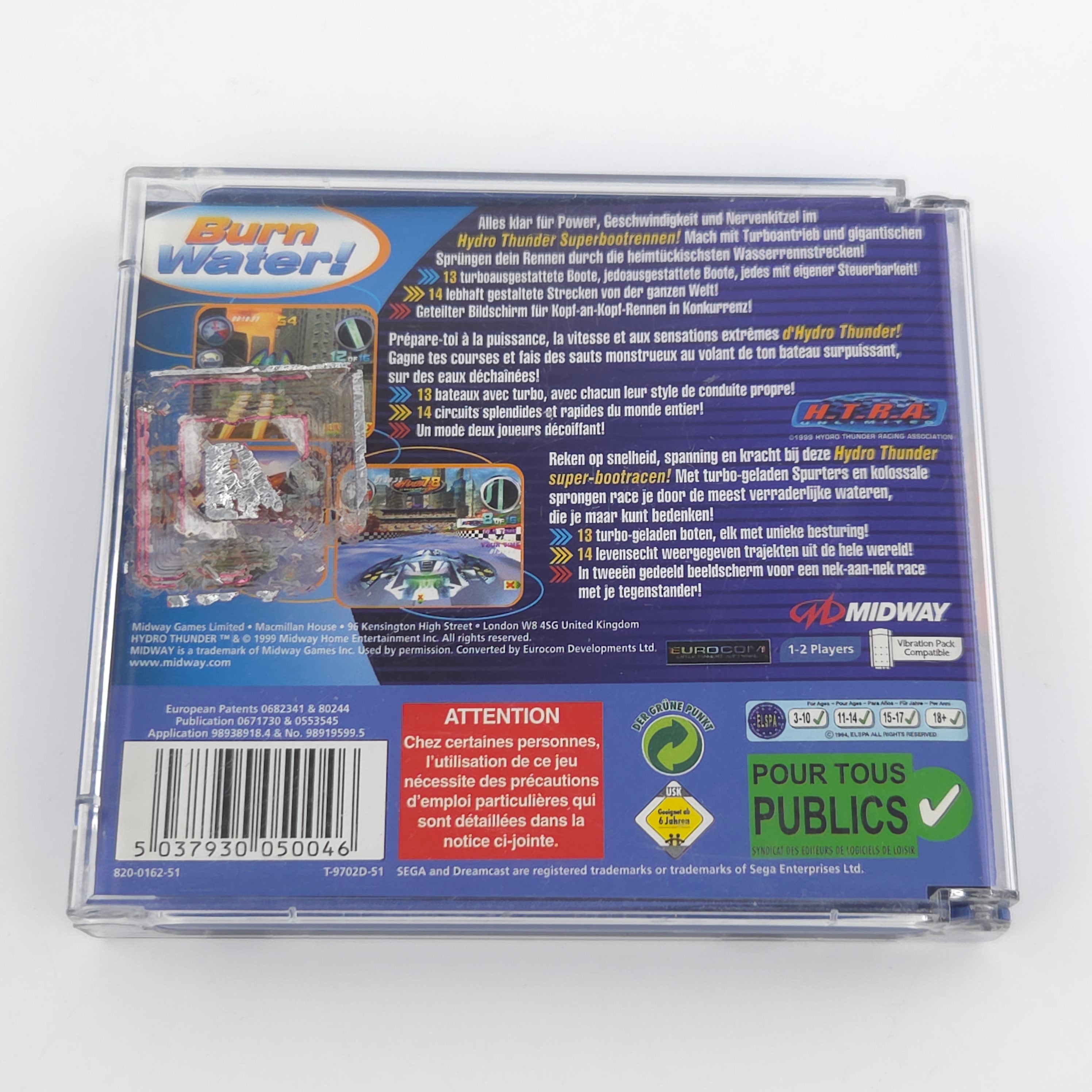 Sega Dreamcast Spiel – Hydro Thunder (PAL OVP)