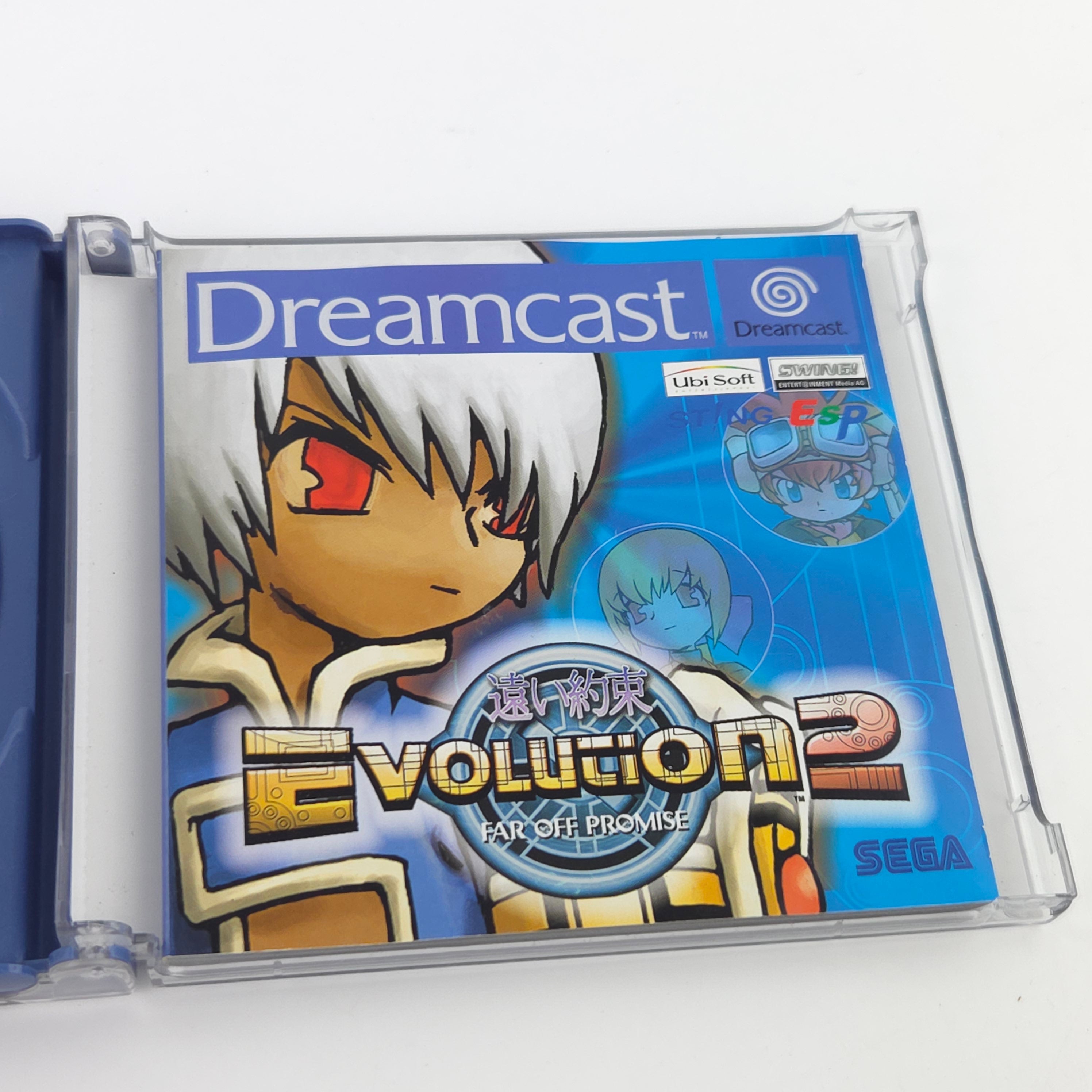 Sega Dreamcast Evolution 2 Far off Promise Leerhülle OVP