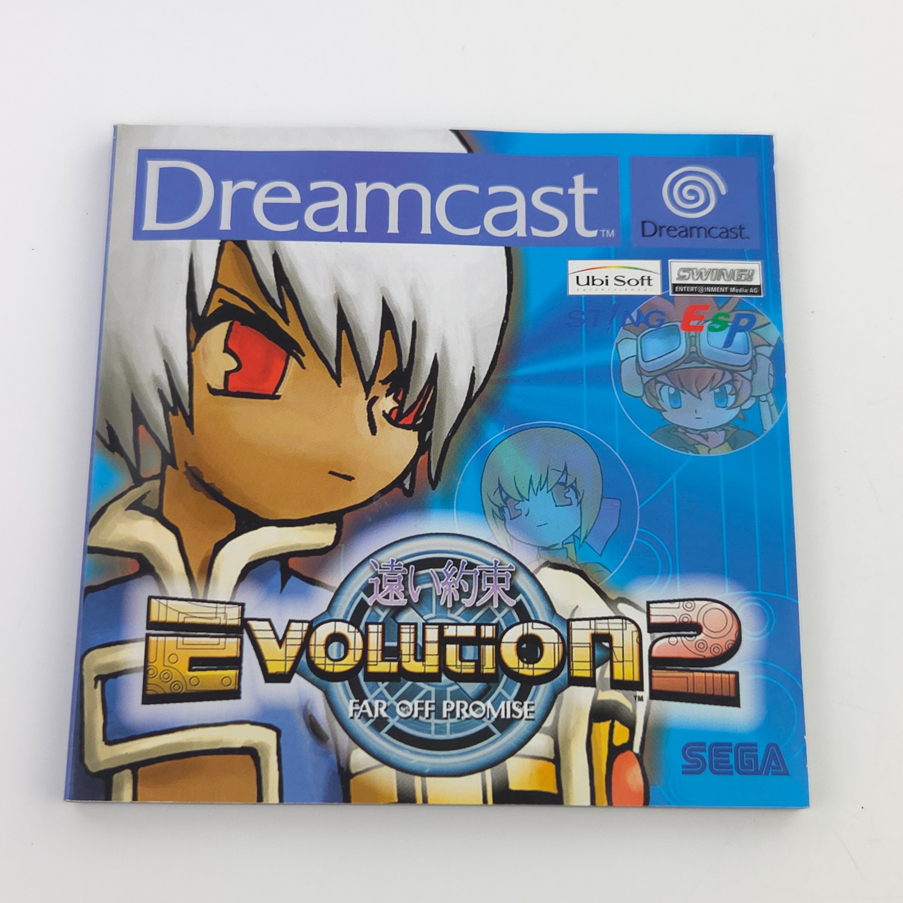 Sega Dreamcast Evolution 2 Far off Promise Leerhülle OVP