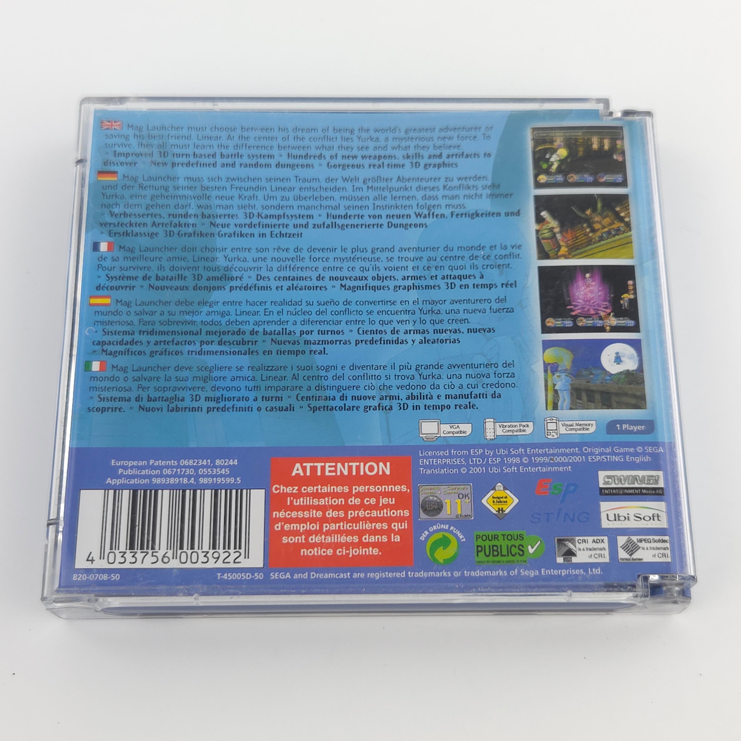 Sega Dreamcast Evolution 2 Far off Promise Leerhülle OVP