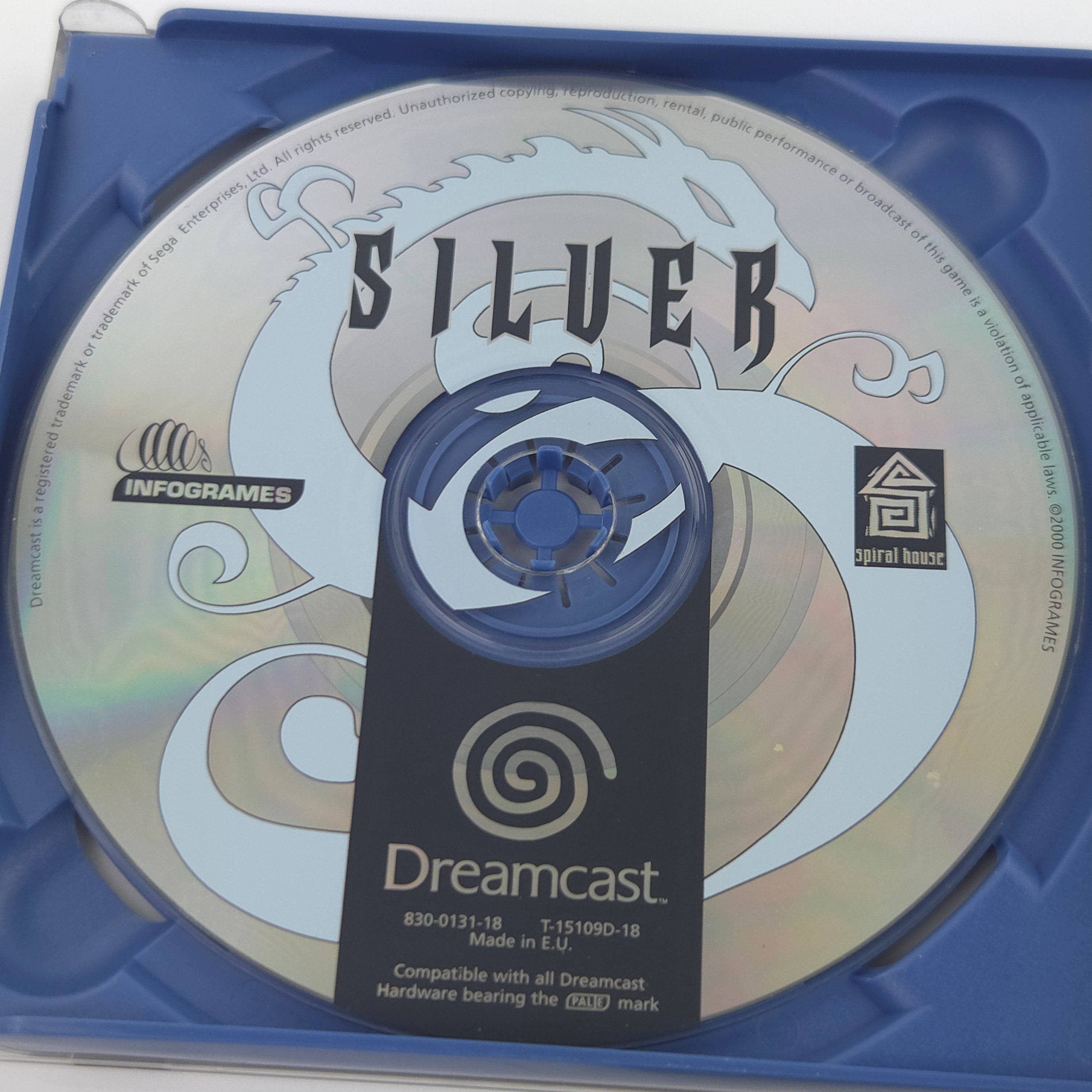 Sega Dreamcast Spiel – Silver (PAL OVP CIB)