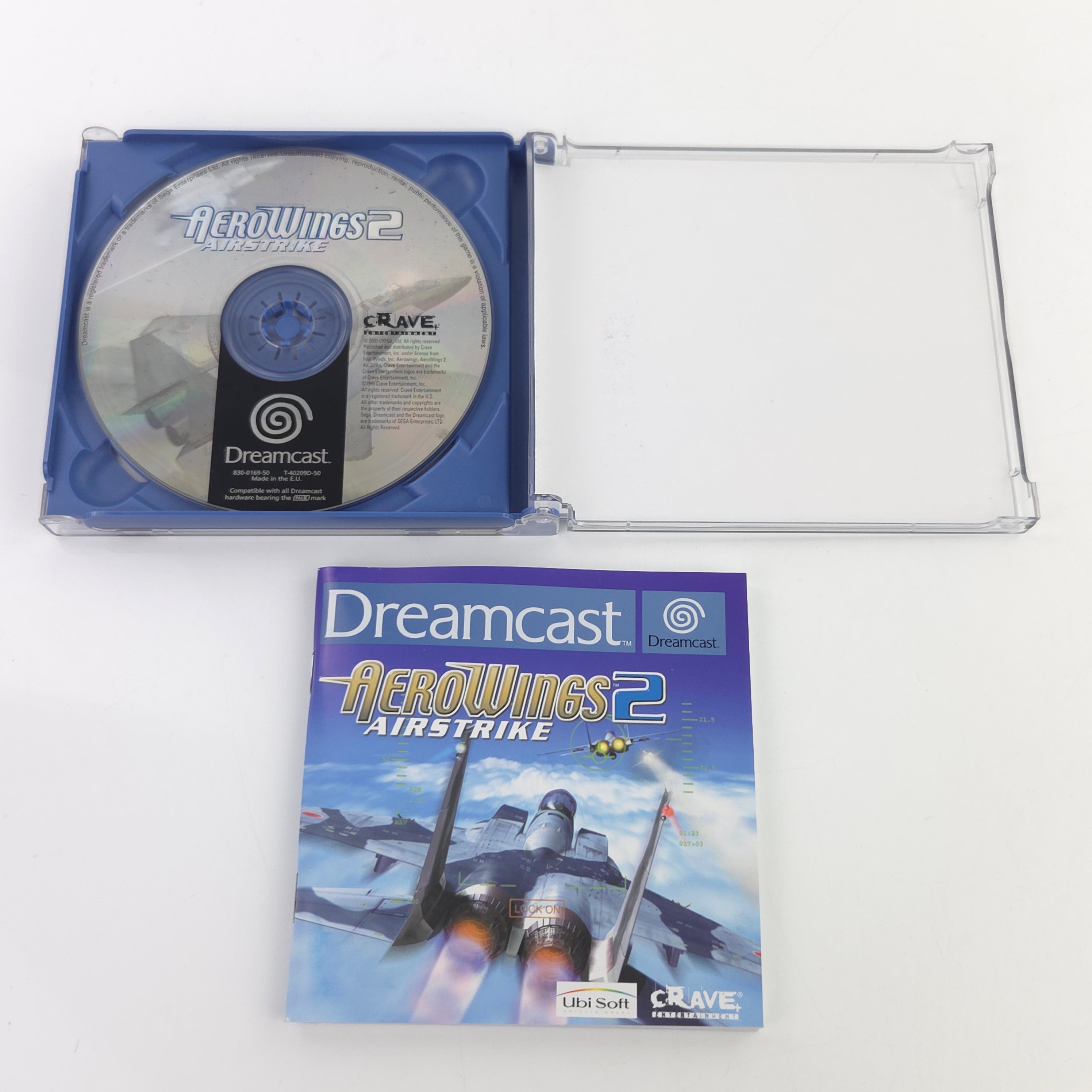 Sega Dreamcast Spiel Aero Wings 2 Airstrike OVP PAL CIB