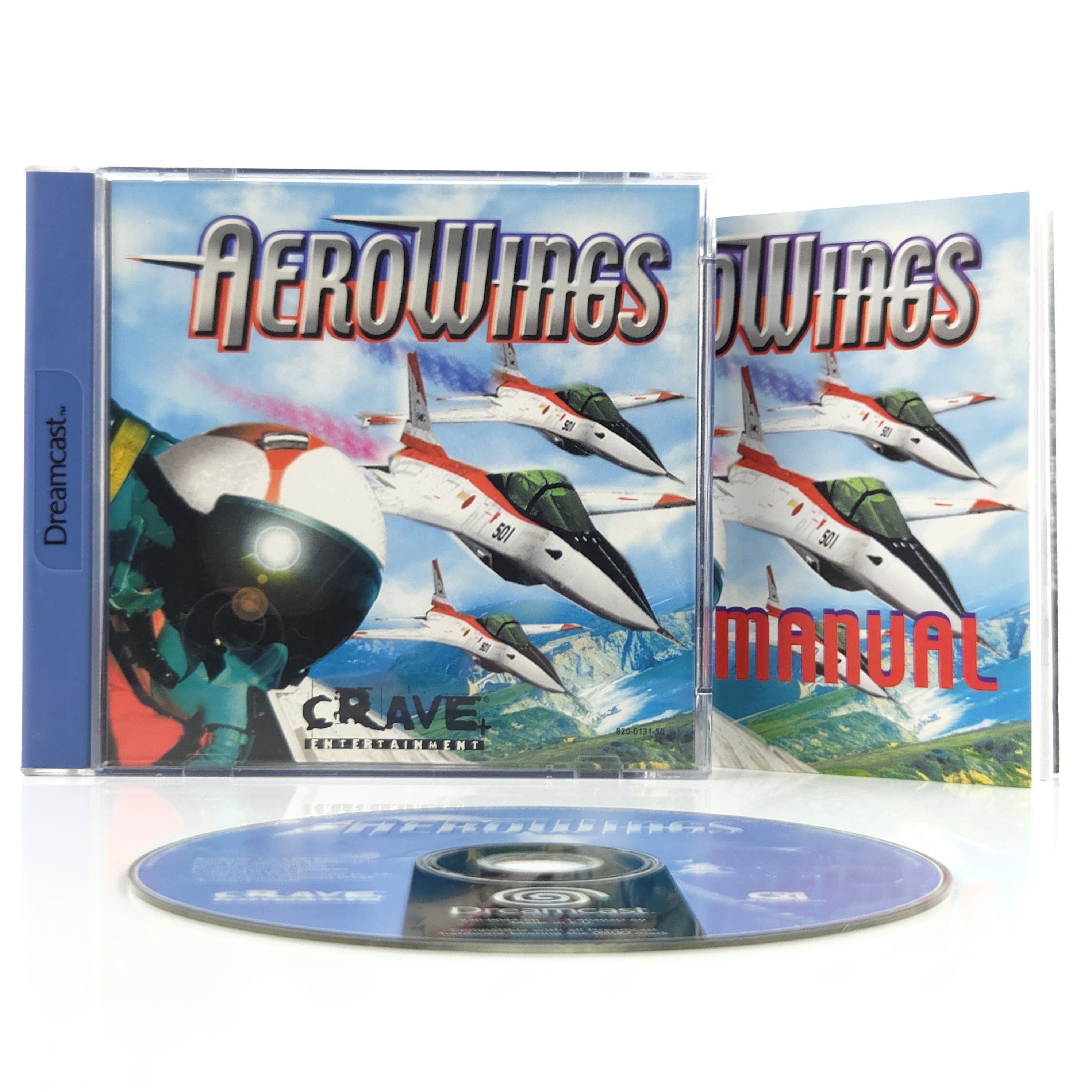 Sega Dreamcast Spiel Aero Wings OVP PAL