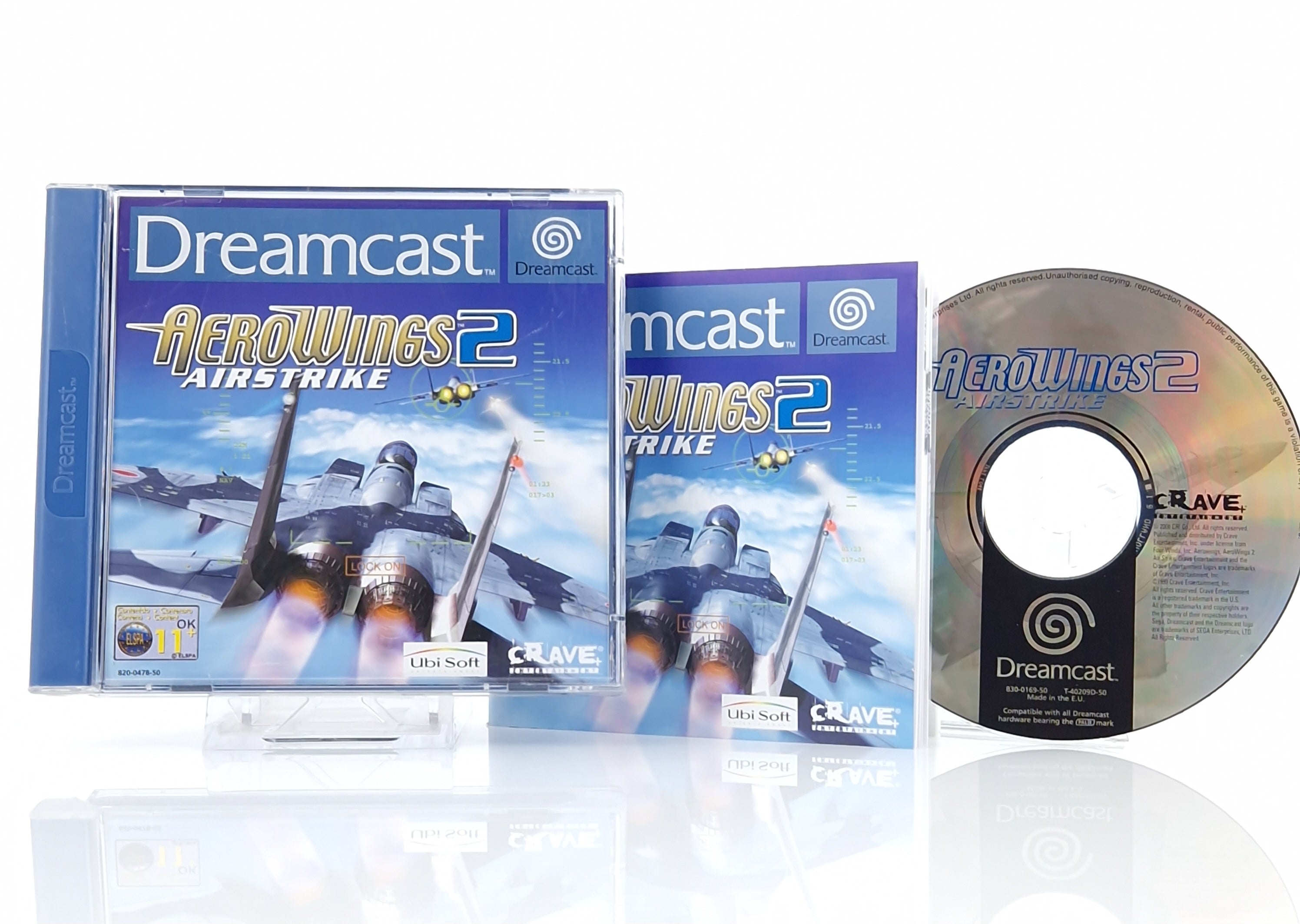 Sega Dreamcast Spiel – Aerowings 2 Airstrike PAL OVP