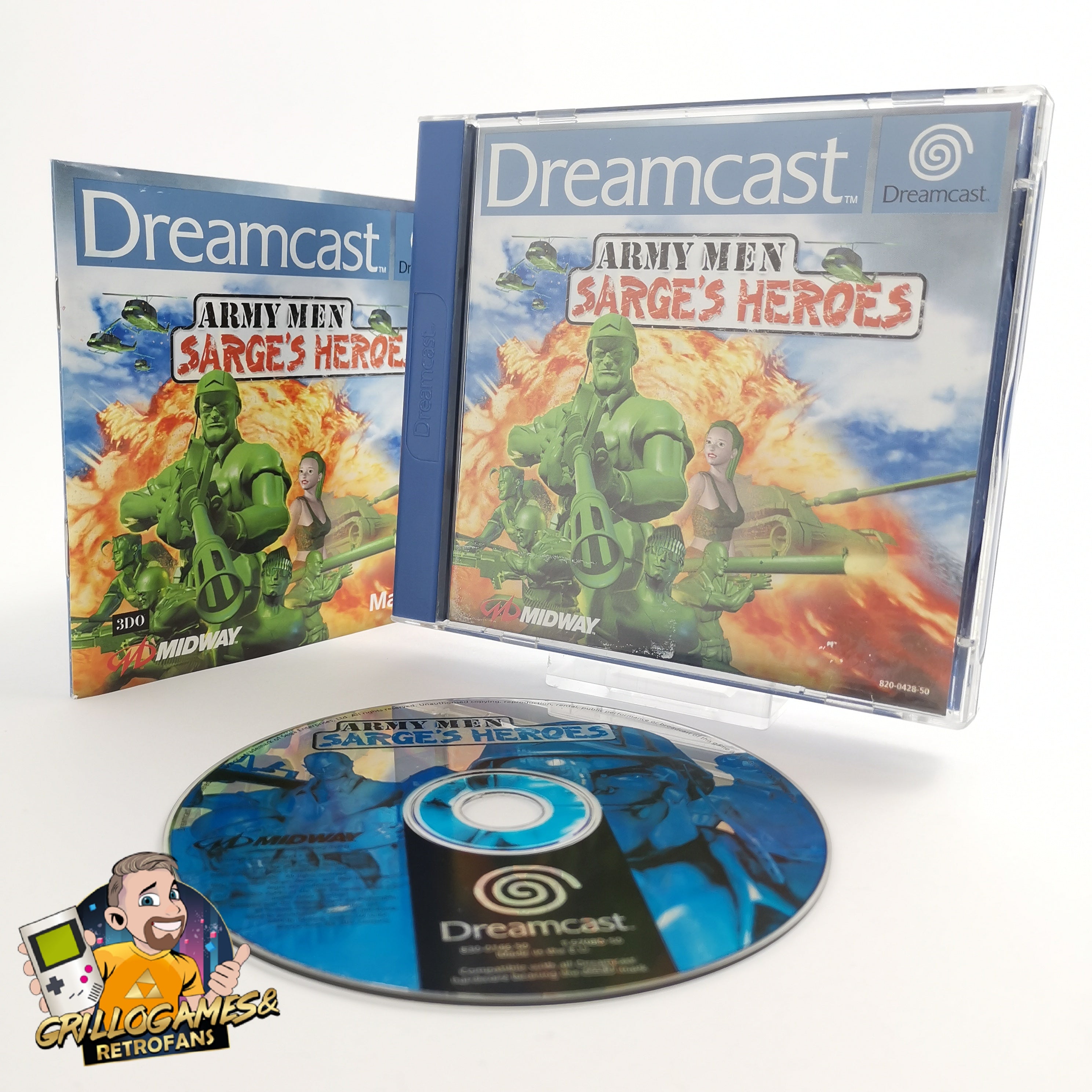 Sega Dreamcast Spiel – Army Men Sarges Heroes (PAL OVP)