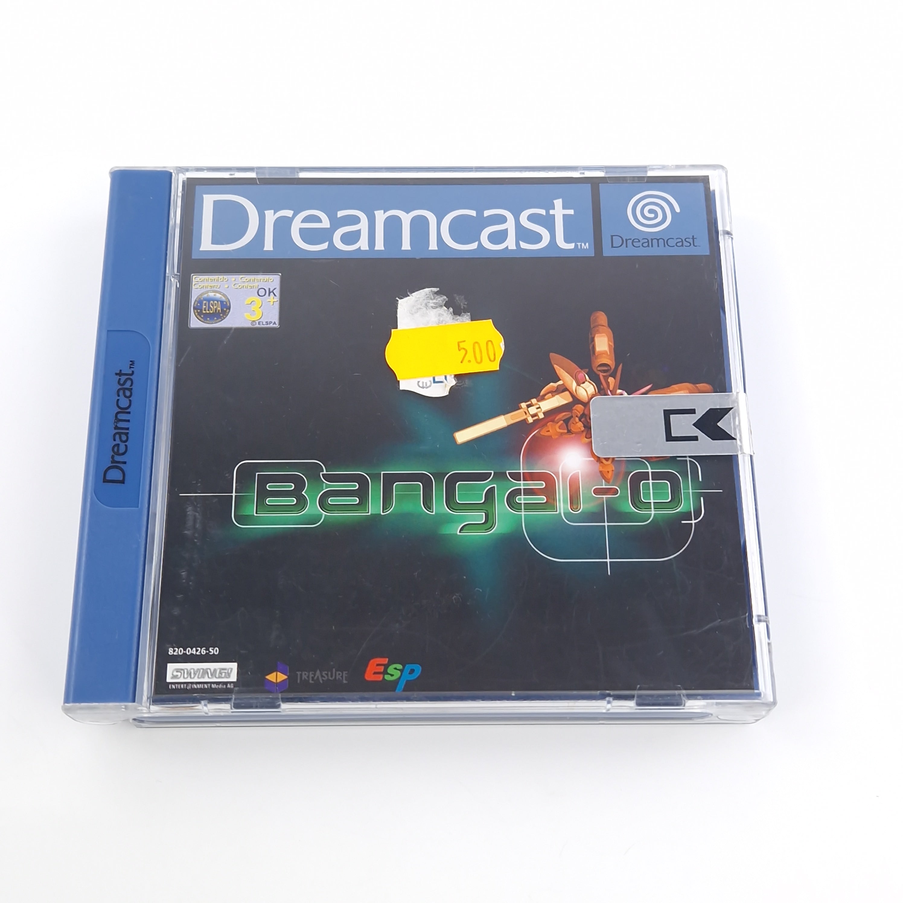 Sega Dreamcast Spiel – Bangai-O CD Anleitung OVP PAL