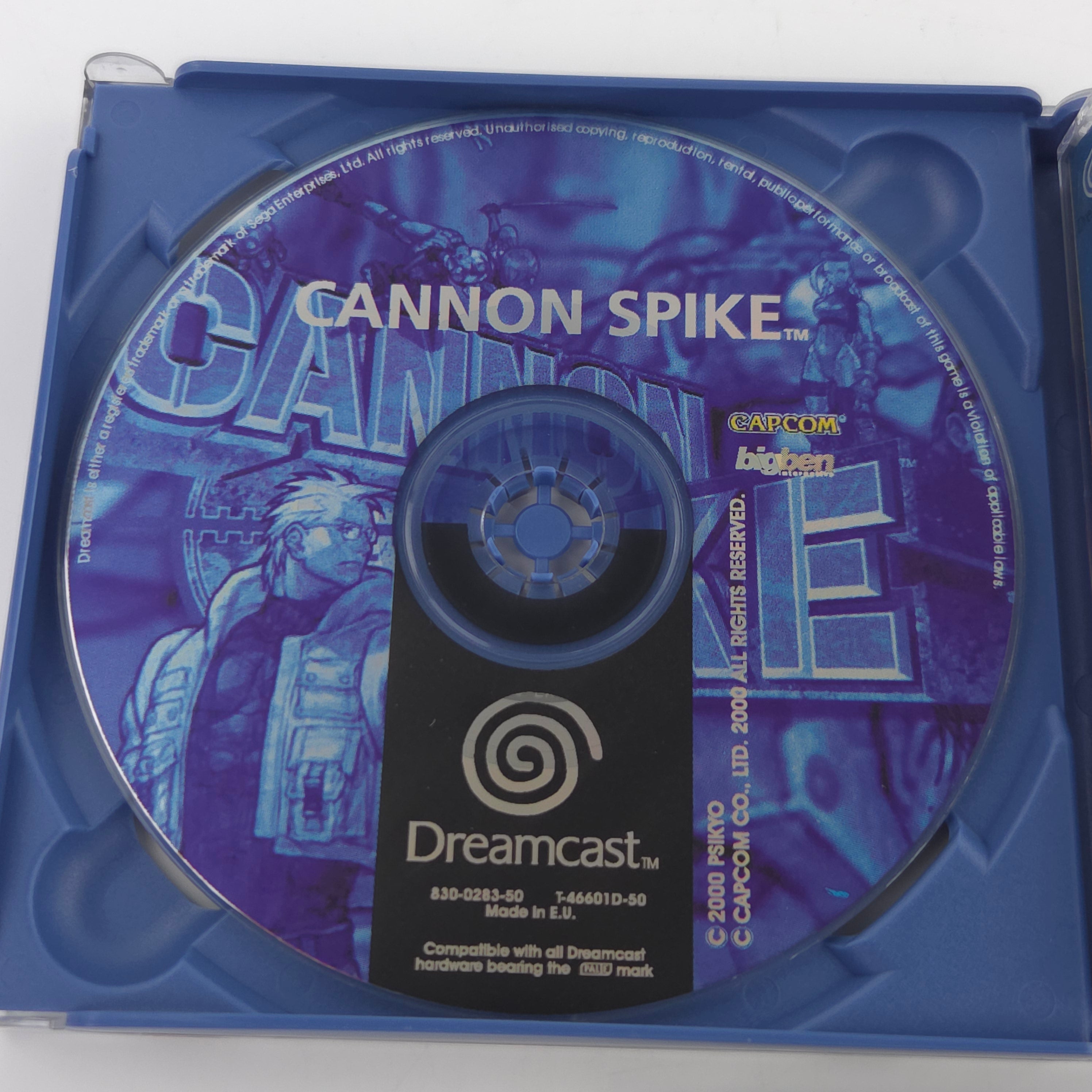 Sega Dreamcast Spiel Cannon Spike DC OVP PAL Capcom